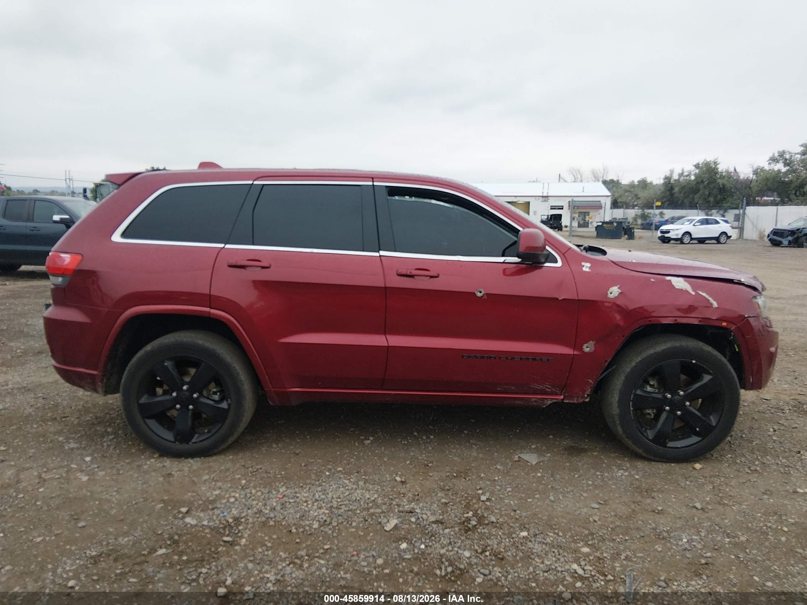 2015 Jeep Grand Cherokee Altitude Burgundy vin: 1C4RJFAG3FC705286