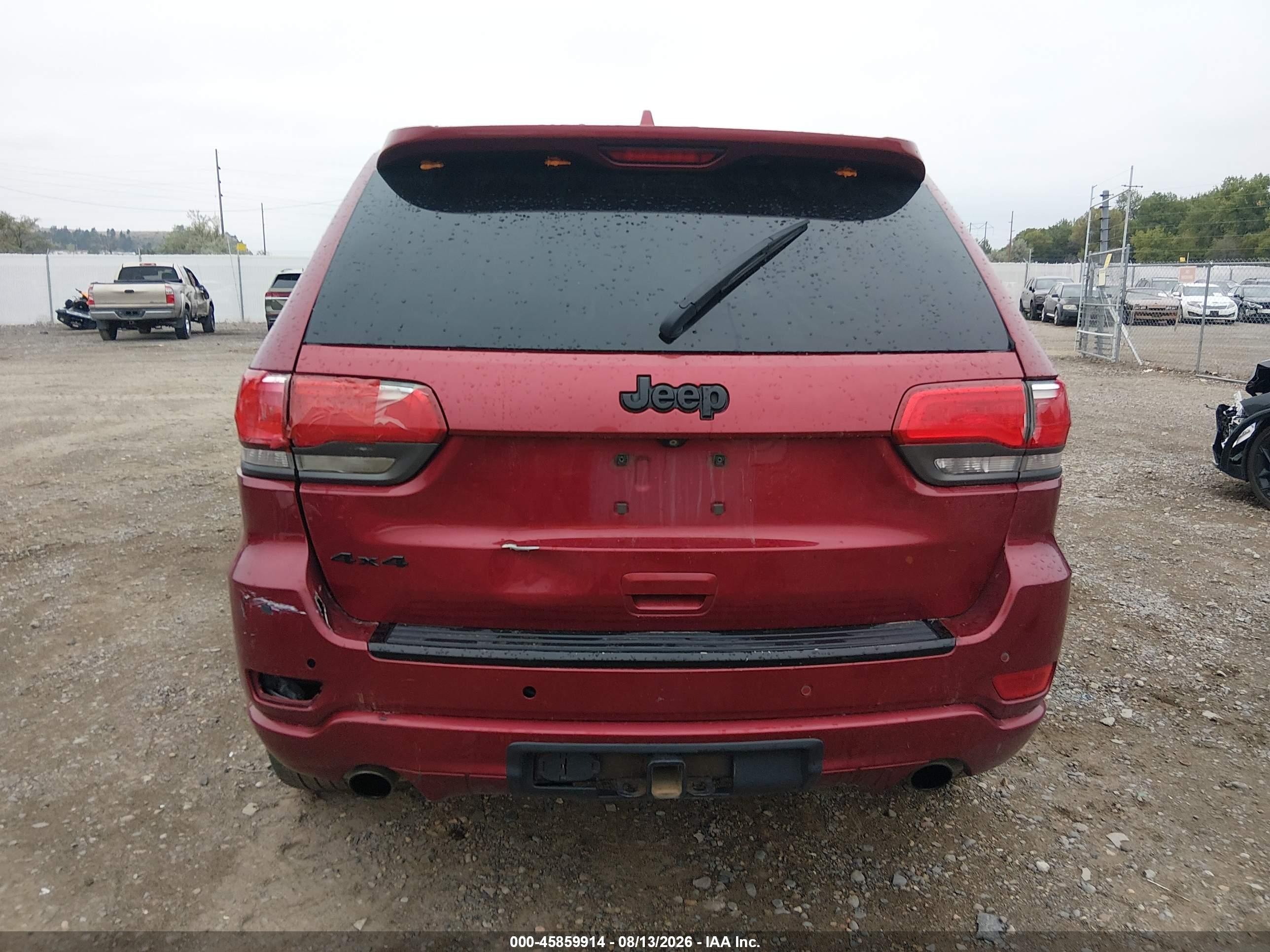 2015 Jeep Grand Cherokee Altitude Burgundy vin: 1C4RJFAG3FC705286