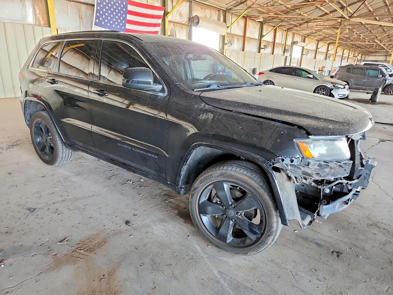 2015 Jeep Grand Cherokee Laredo Black vin: 1C4RJFAG3FC820941