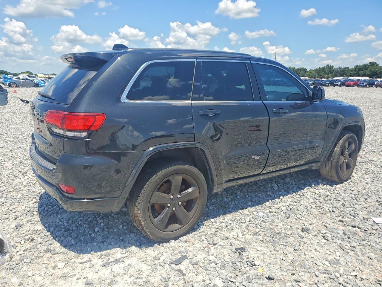 2015 Jeep Grand Cherokee Laredo Black vin: 1C4RJFAG3FC884493