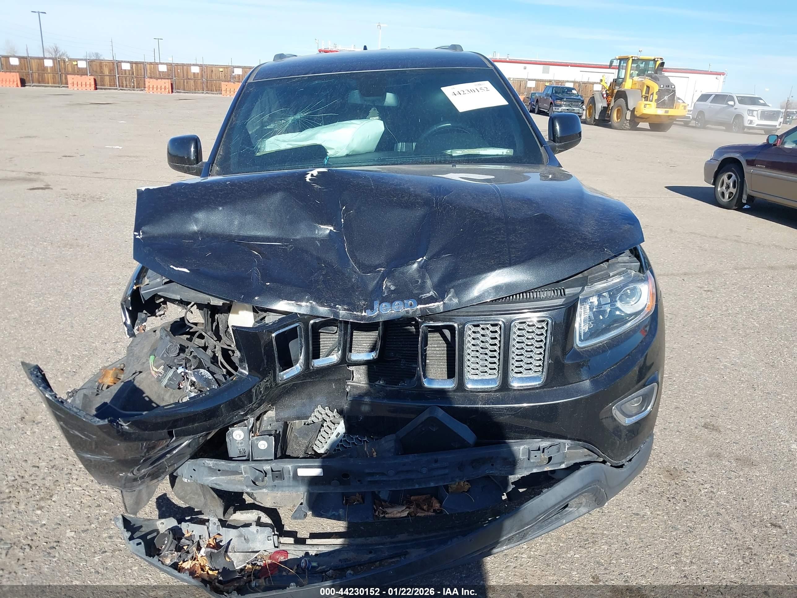 2015 Jeep Grand Cherokee Laredo Черный vin: 1C4RJFAG3FC942845