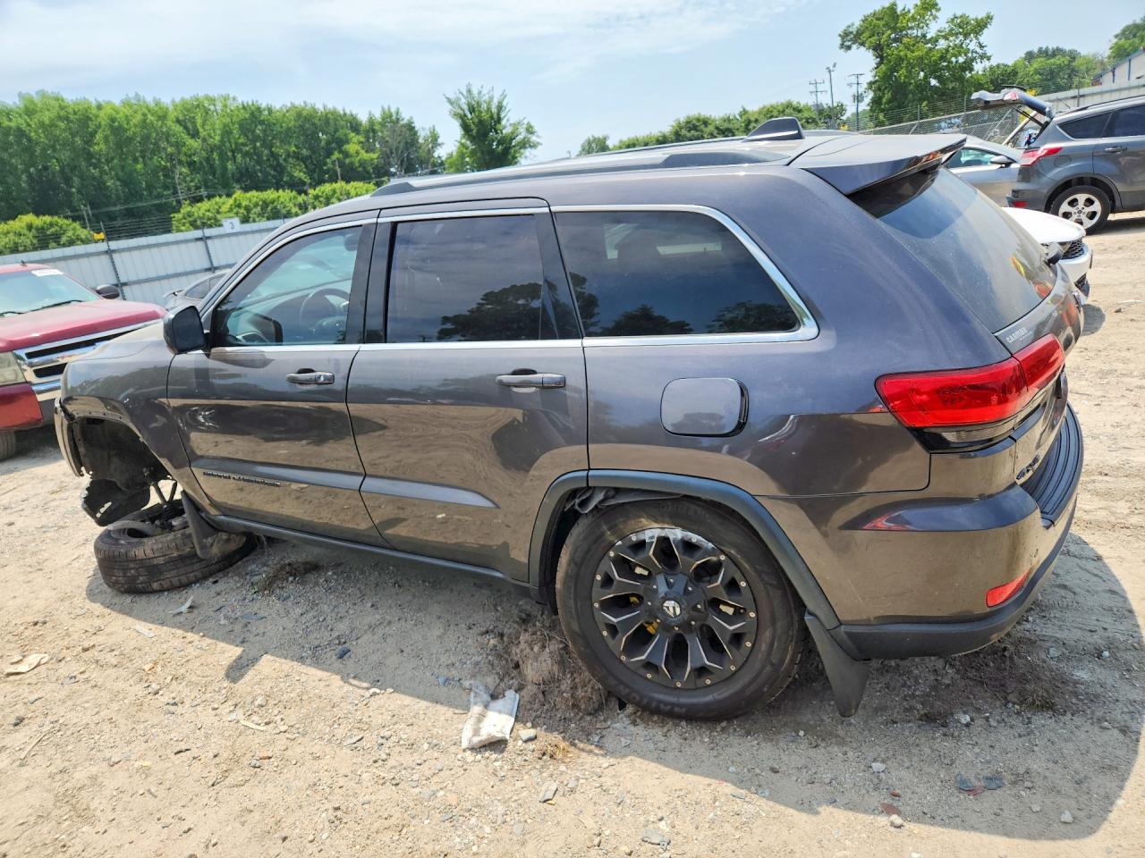 2016 Jeep Grand Cherokee Laredo Gray vin: 1C4RJFAG3GC366529