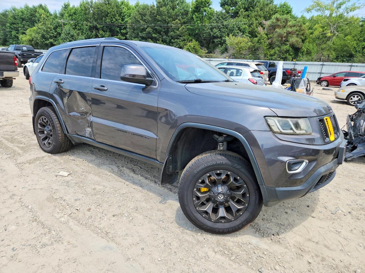 2016 Jeep Grand Cherokee Laredo Gray vin: 1C4RJFAG3GC366529