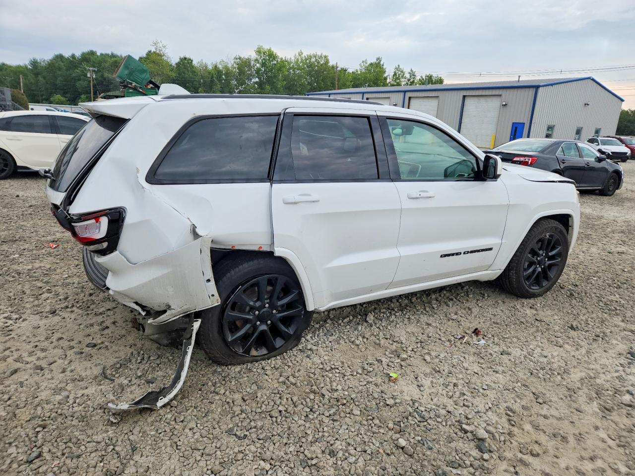 2017 Jeep Grand Cherokee Laredo White vin: 1C4RJFAG3HC919133