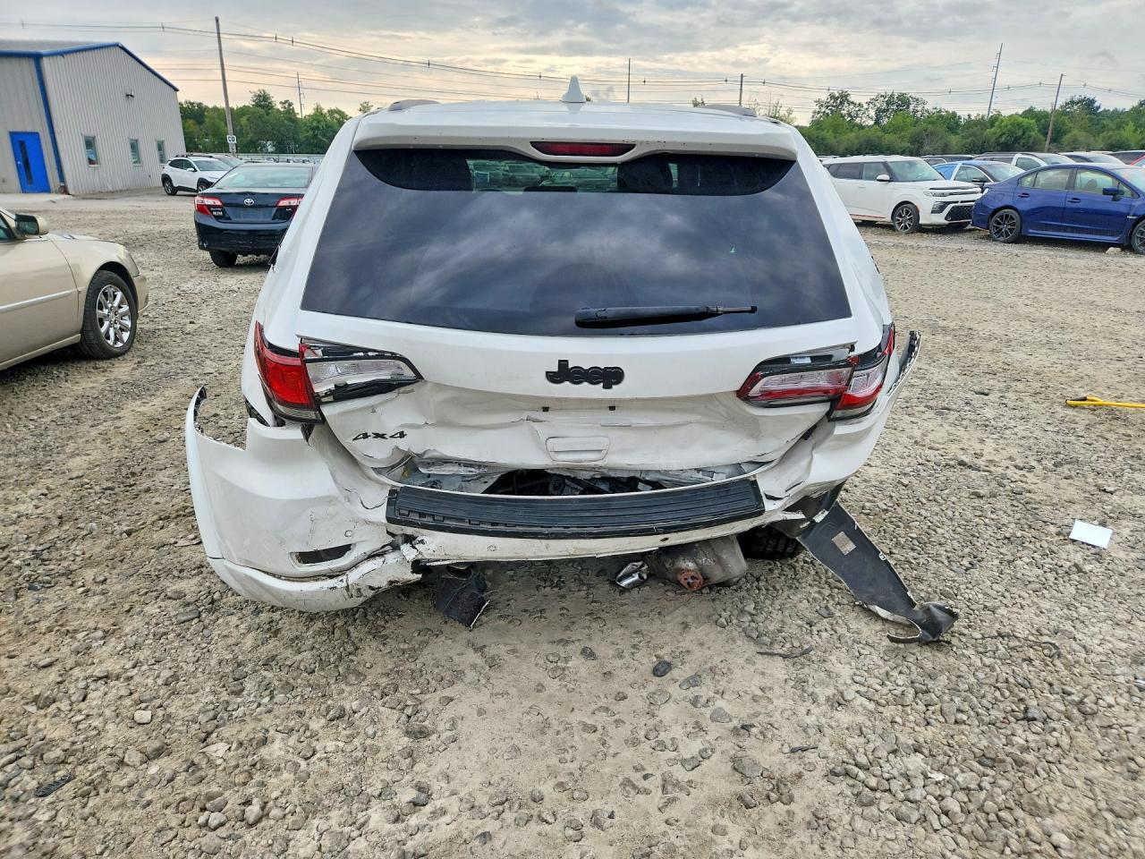 2017 Jeep Grand Cherokee Laredo White vin: 1C4RJFAG3HC919133