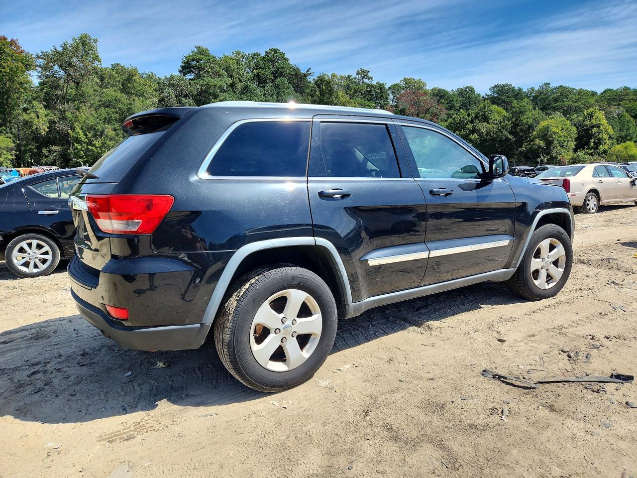 2012 Jeep Grand Cherokee Laredo Черный vin: 1C4RJFAG4CC145144