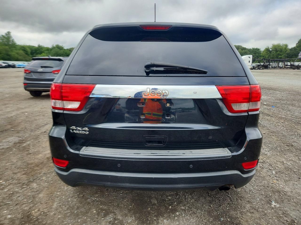 2012 Jeep Grand Cherokee Laredo Black vin: 1C4RJFAG4CC145886