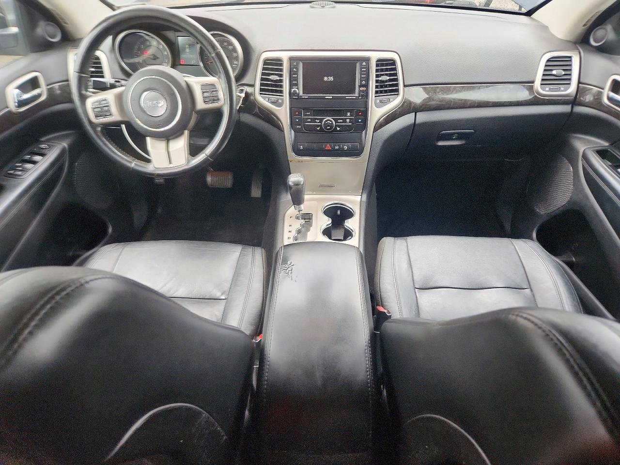 2012 Jeep Grand Cherokee Laredo Black vin: 1C4RJFAG4CC145886