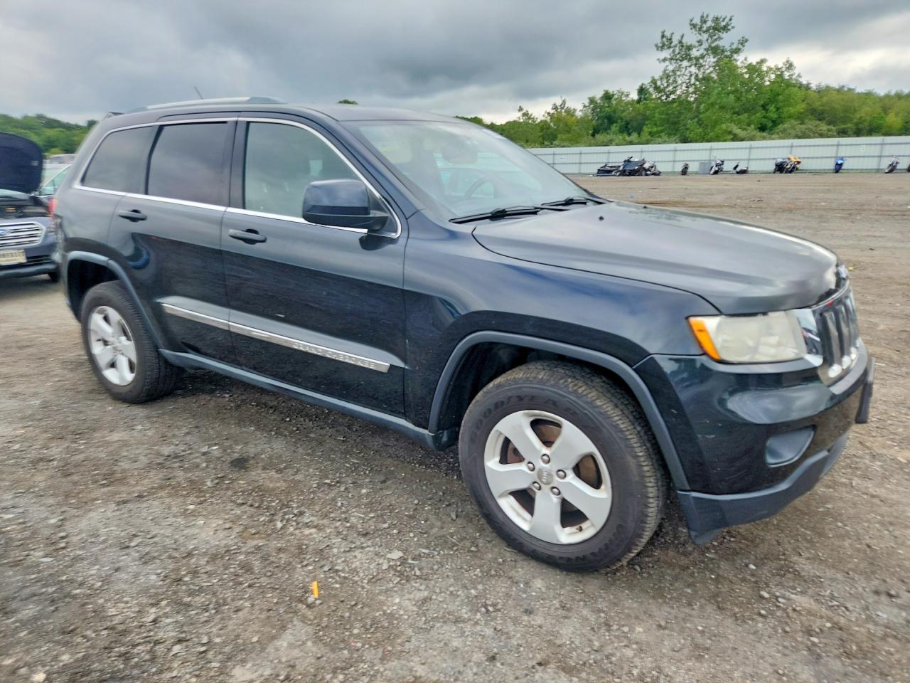 2012 Jeep Grand Cherokee Laredo Black vin: 1C4RJFAG4CC145886