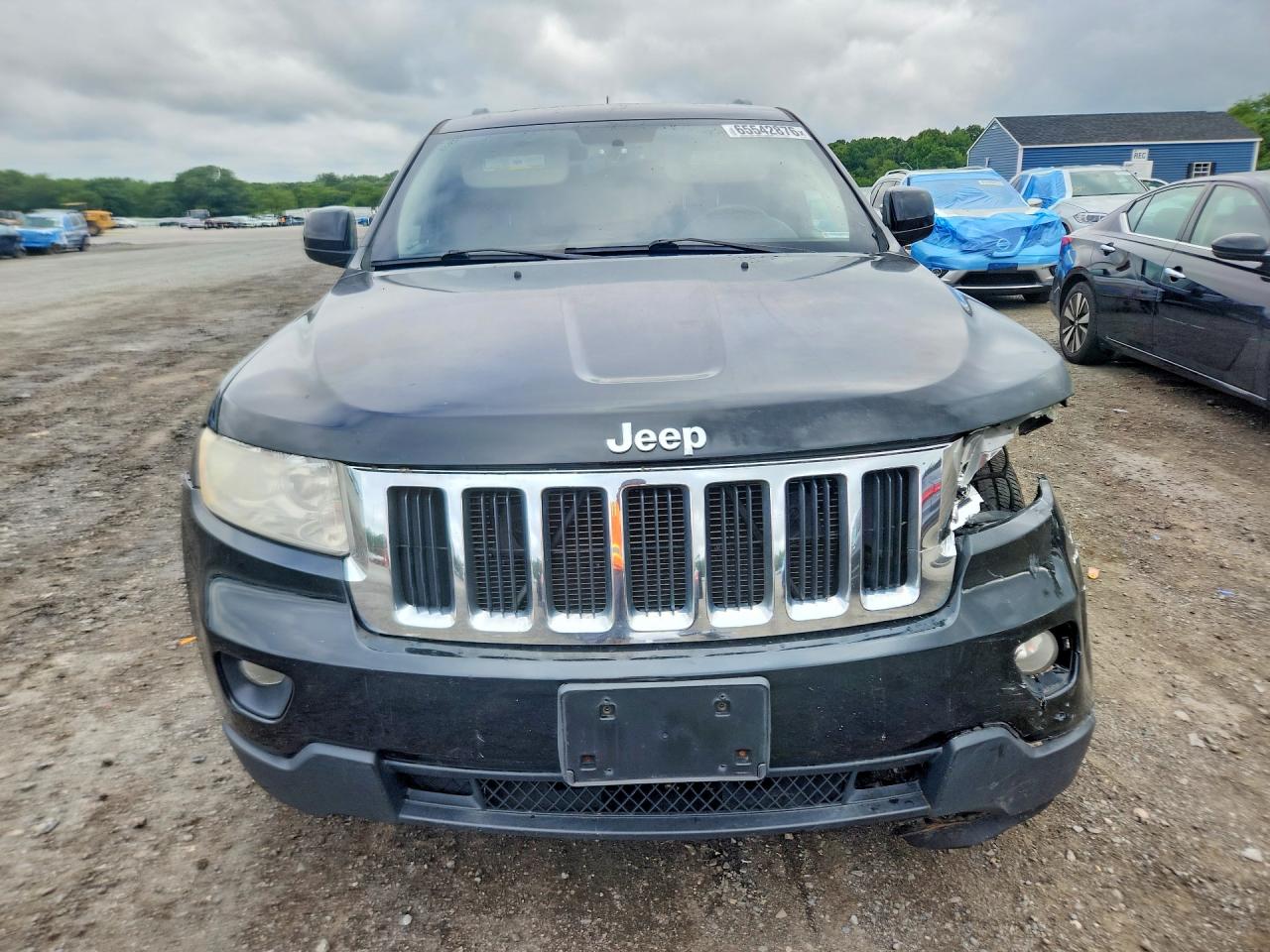 2012 Jeep Grand Cherokee Laredo Black vin: 1C4RJFAG4CC145886