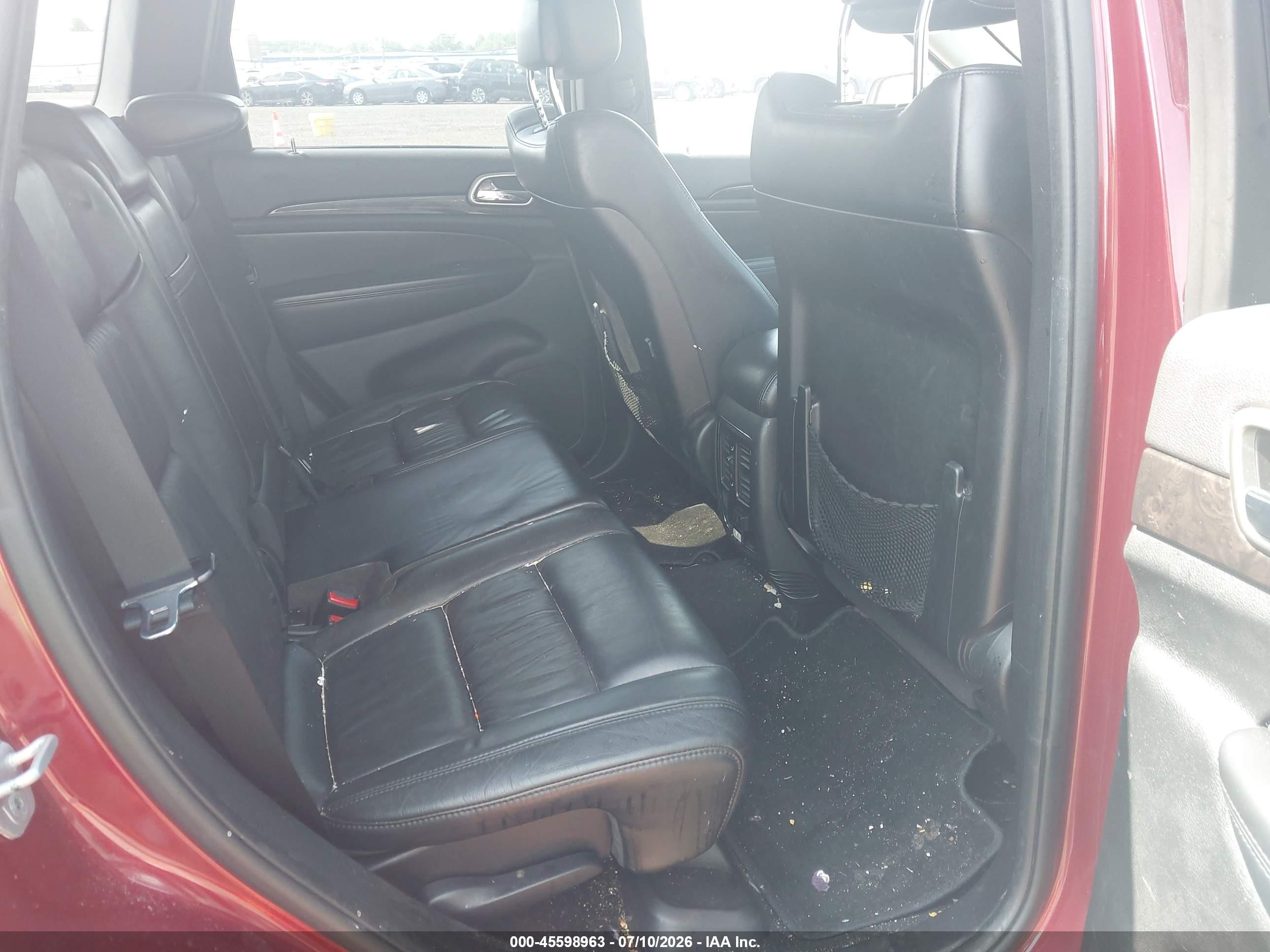 2012 Jeep Grand Cherokee Laredo Красный vin: 1C4RJFAG4CC156726