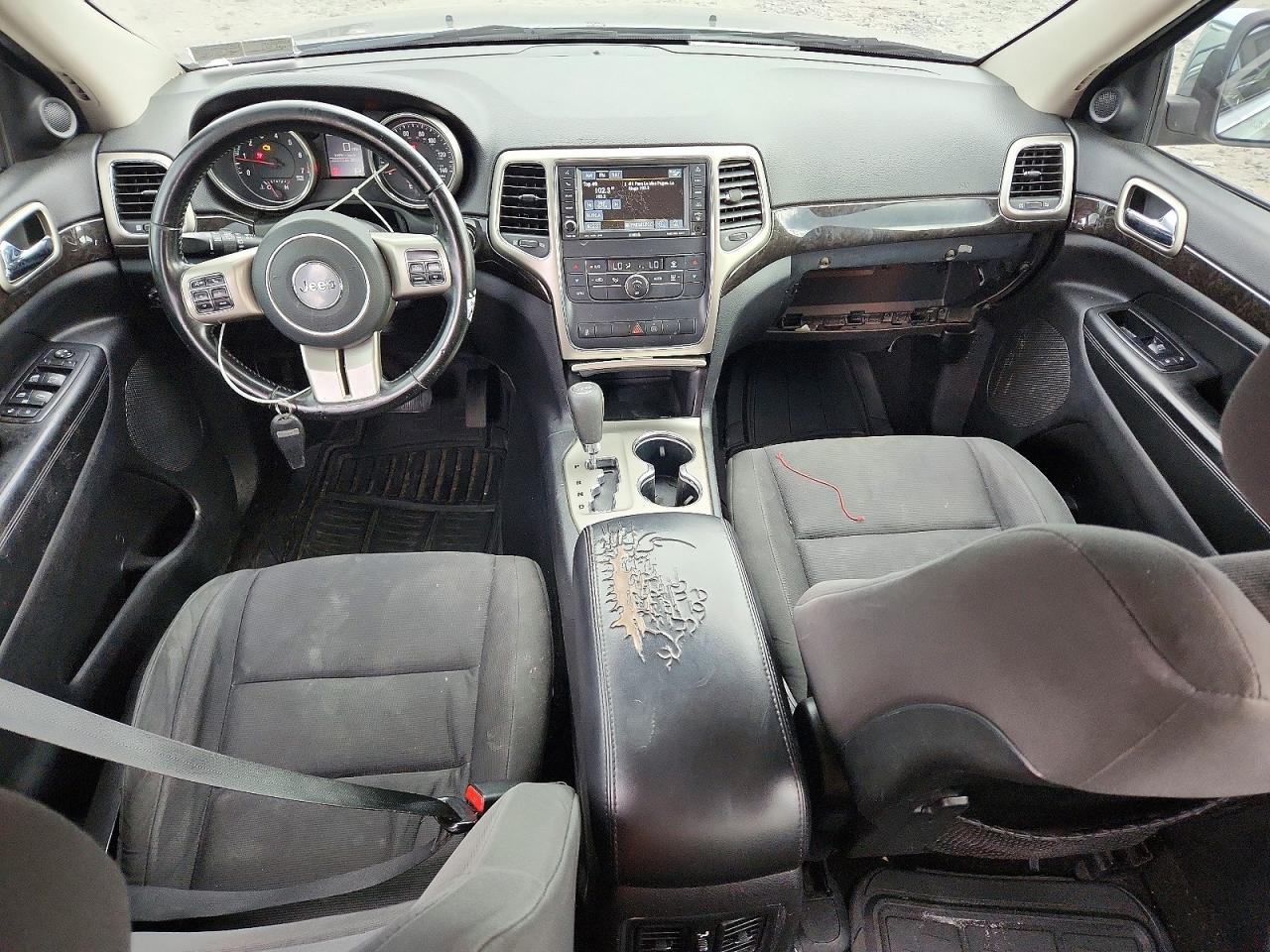 2012 Jeep Grand Cherokee Laredo Серый vin: 1C4RJFAG4CC160338