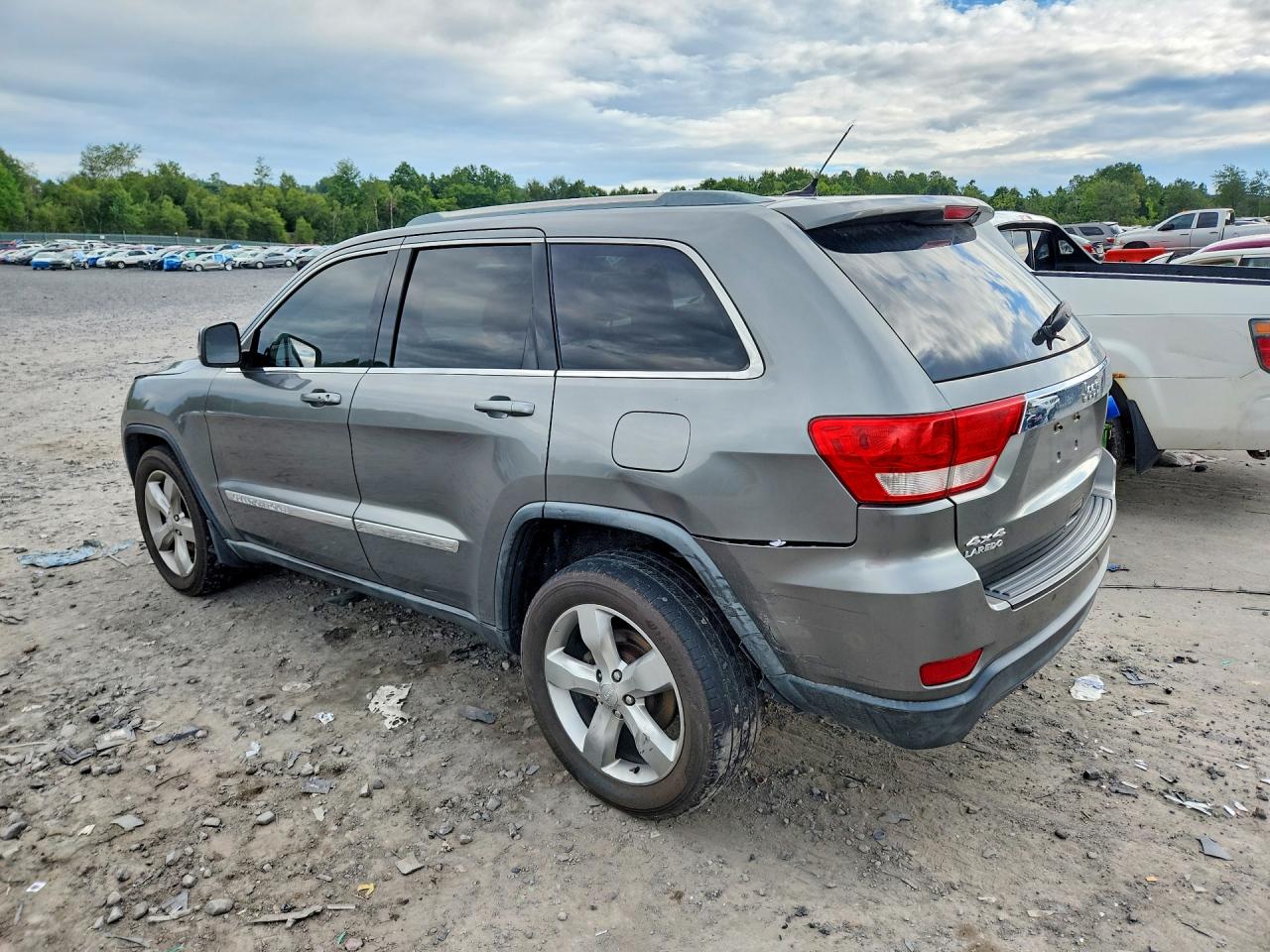 2012 Jeep Grand Cherokee Laredo Серый vin: 1C4RJFAG4CC160338