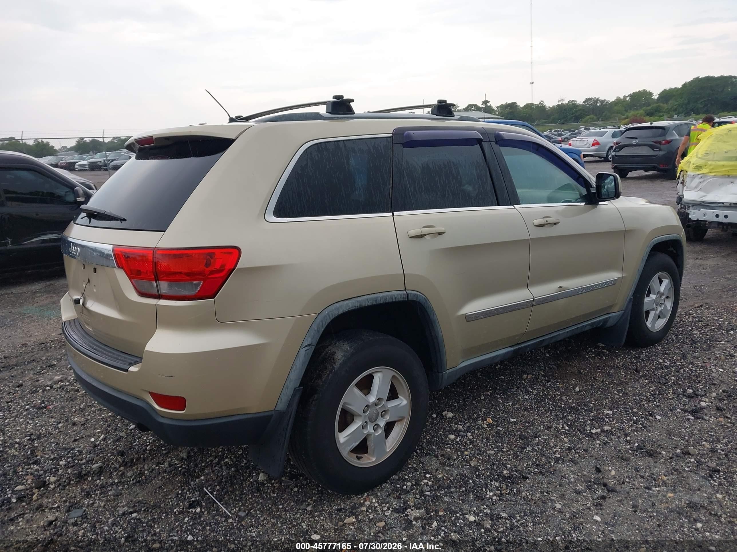2012 Jeep Grand Cherokee Laredo Gold vin: 1C4RJFAG4CC179939