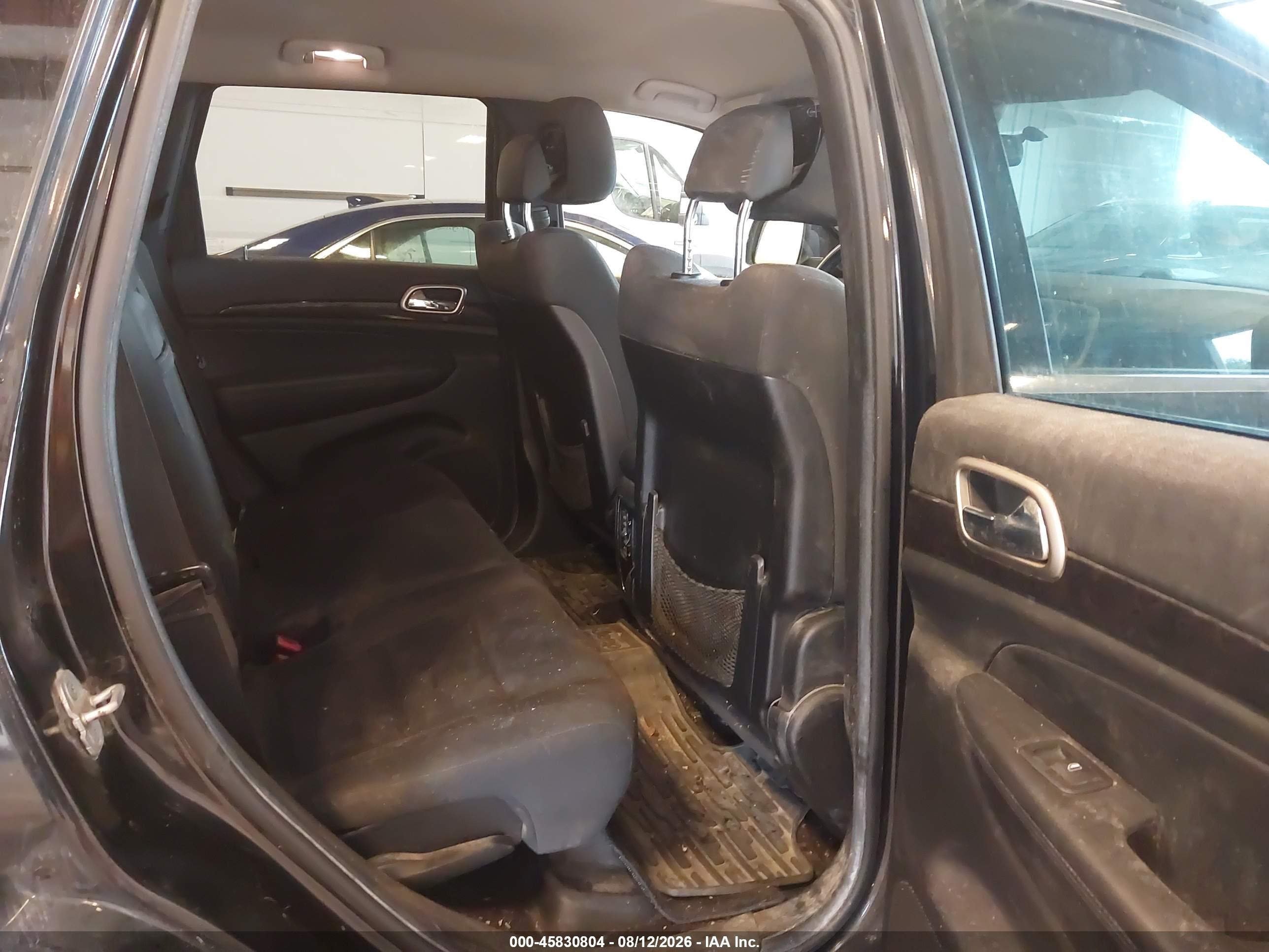 2012 Jeep Grand Cherokee Laredo Black vin: 1C4RJFAG4CC182467