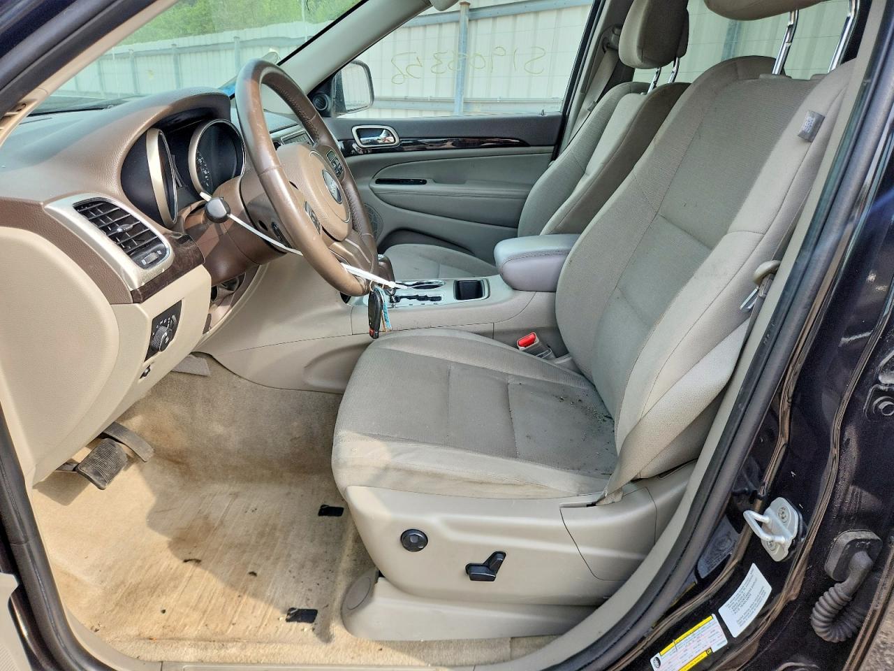 2012 Jeep Grand Cherokee Laredo Черный vin: 1C4RJFAG4CC202992
