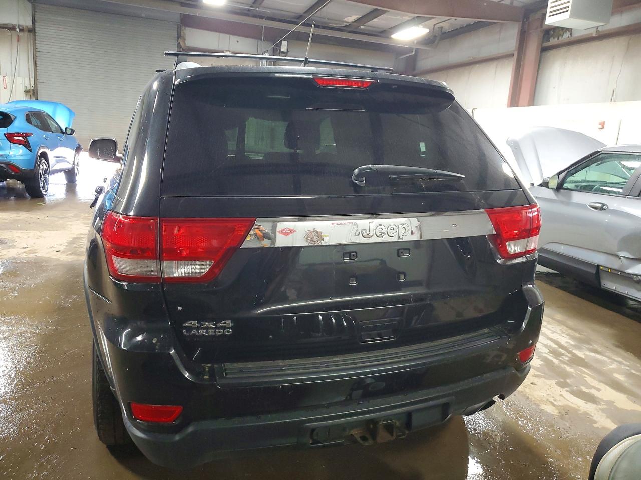 2012 Jeep Grand Cherokee Laredo Черный vin: 1C4RJFAG4CC202992