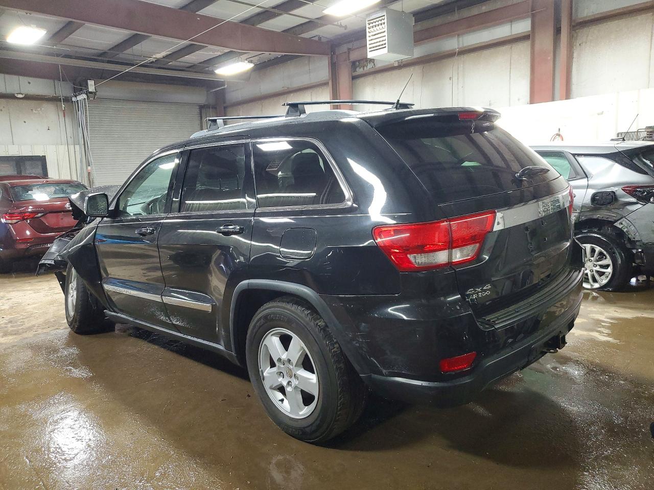 2012 Jeep Grand Cherokee Laredo Черный vin: 1C4RJFAG4CC202992