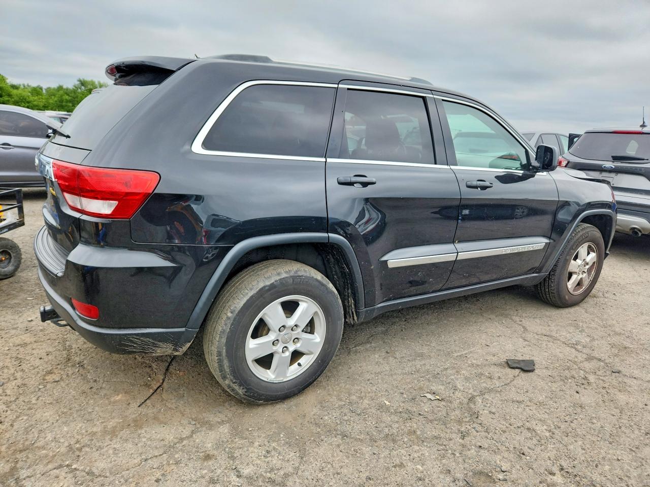 2012 Jeep Grand Cherokee Laredo Black vin: 1C4RJFAG4CC203138