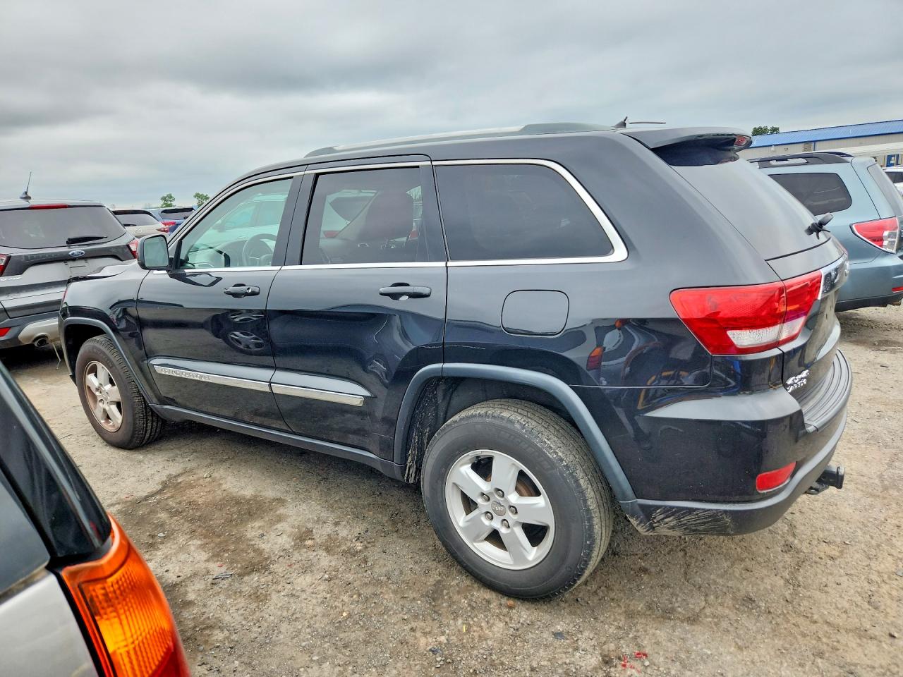 2012 Jeep Grand Cherokee Laredo Black vin: 1C4RJFAG4CC203138