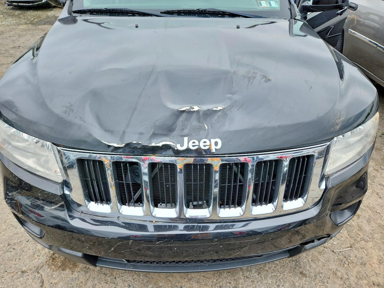 2012 Jeep Grand Cherokee Laredo Black vin: 1C4RJFAG4CC203138