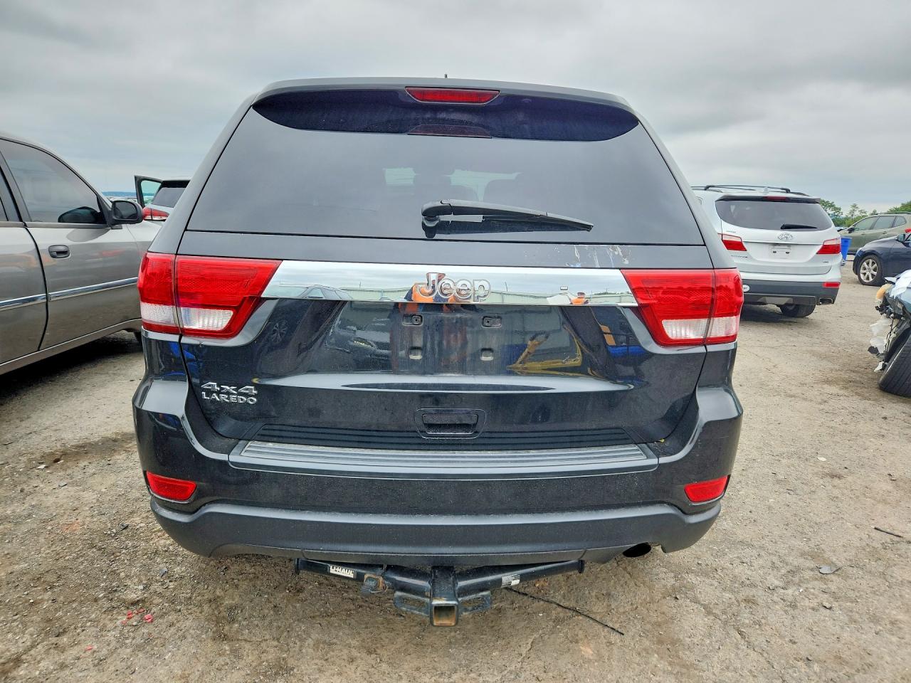 2012 Jeep Grand Cherokee Laredo Black vin: 1C4RJFAG4CC203138