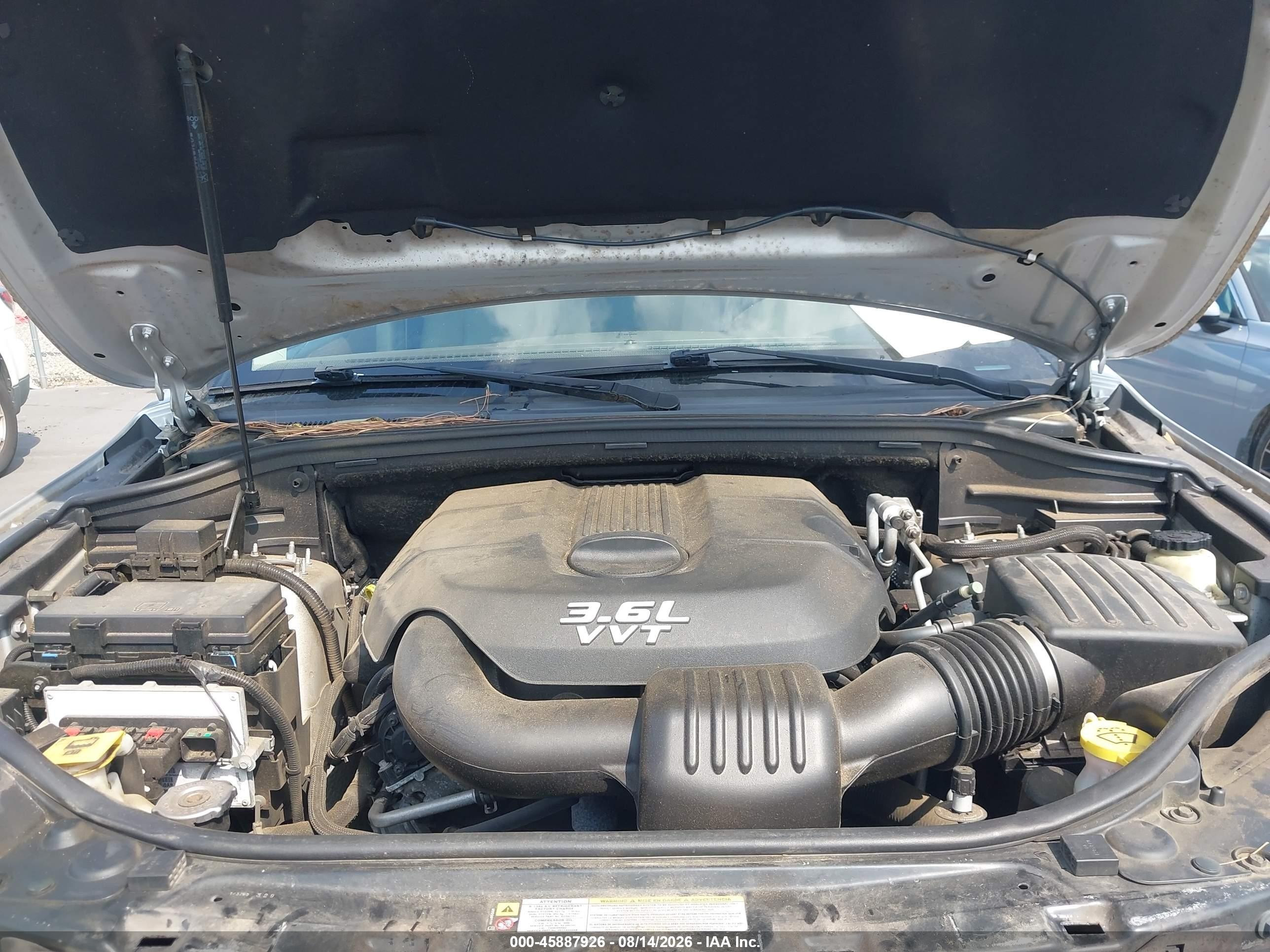 2012 Jeep Grand Cherokee Laredo Silver vin: 1C4RJFAG4CC208243