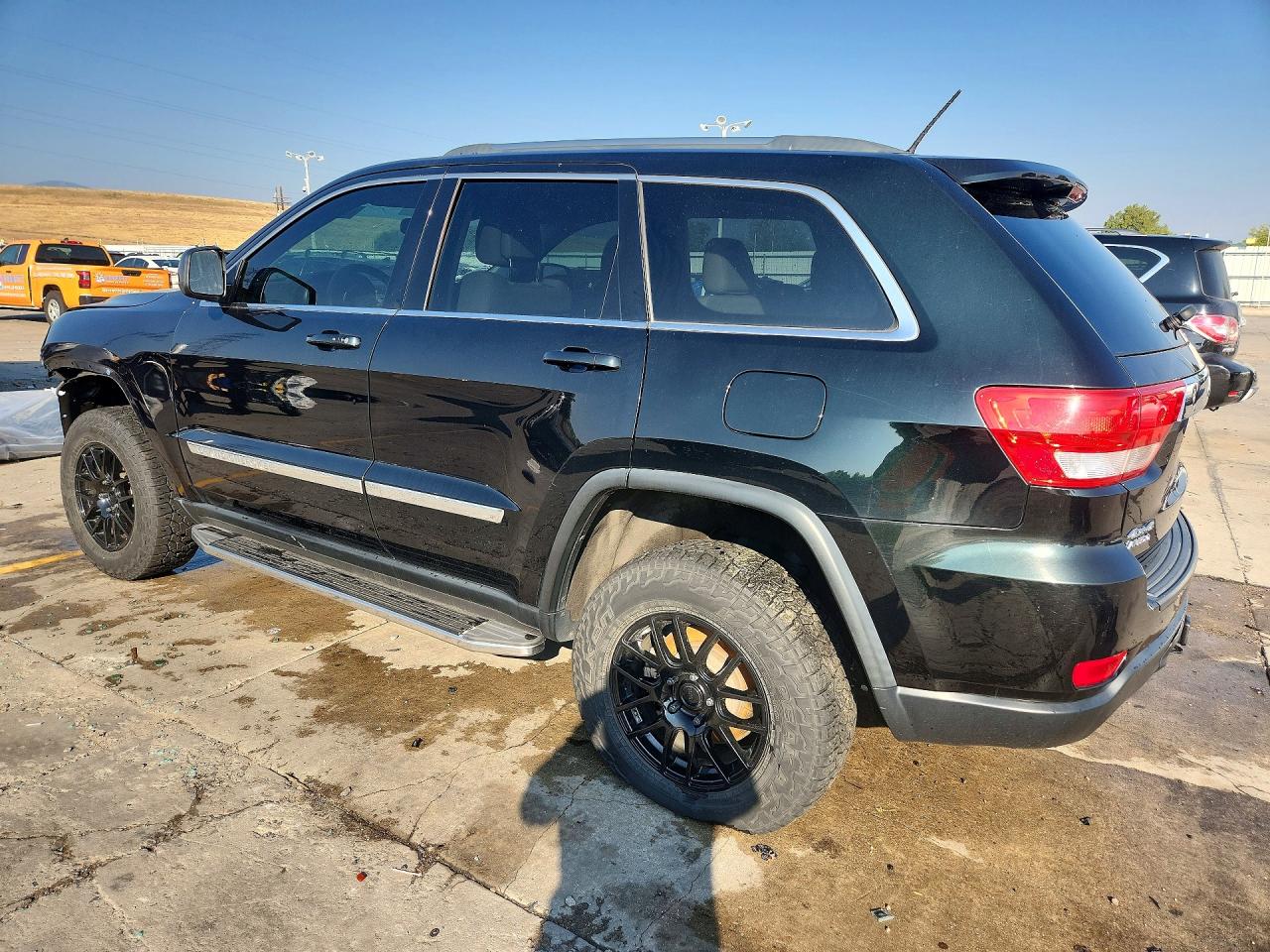 2012 Jeep Grand Cherokee Laredo Green vin: 1C4RJFAG4CC216634