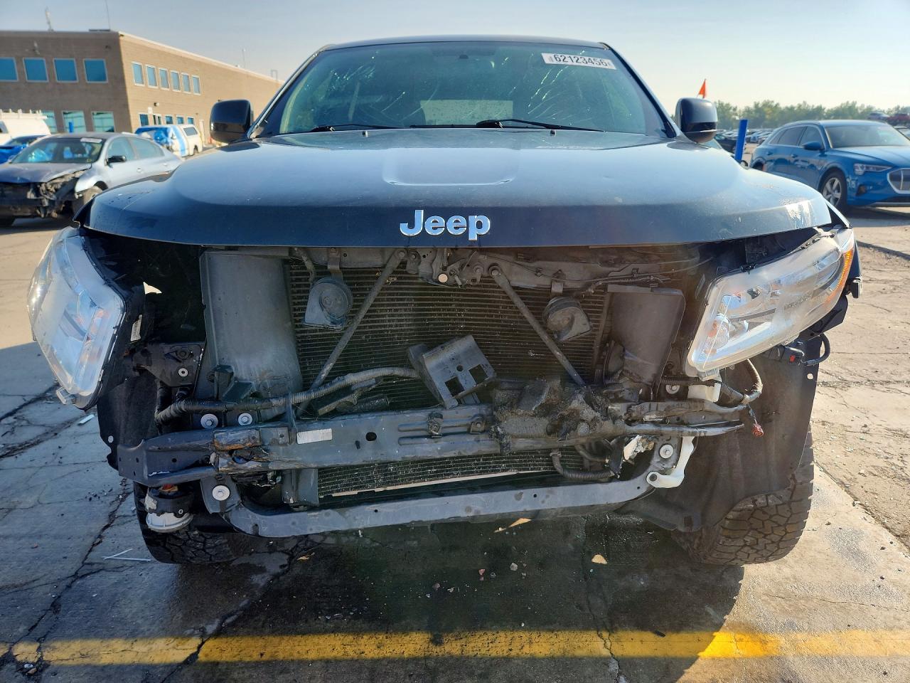 2012 Jeep Grand Cherokee Laredo Green vin: 1C4RJFAG4CC216634
