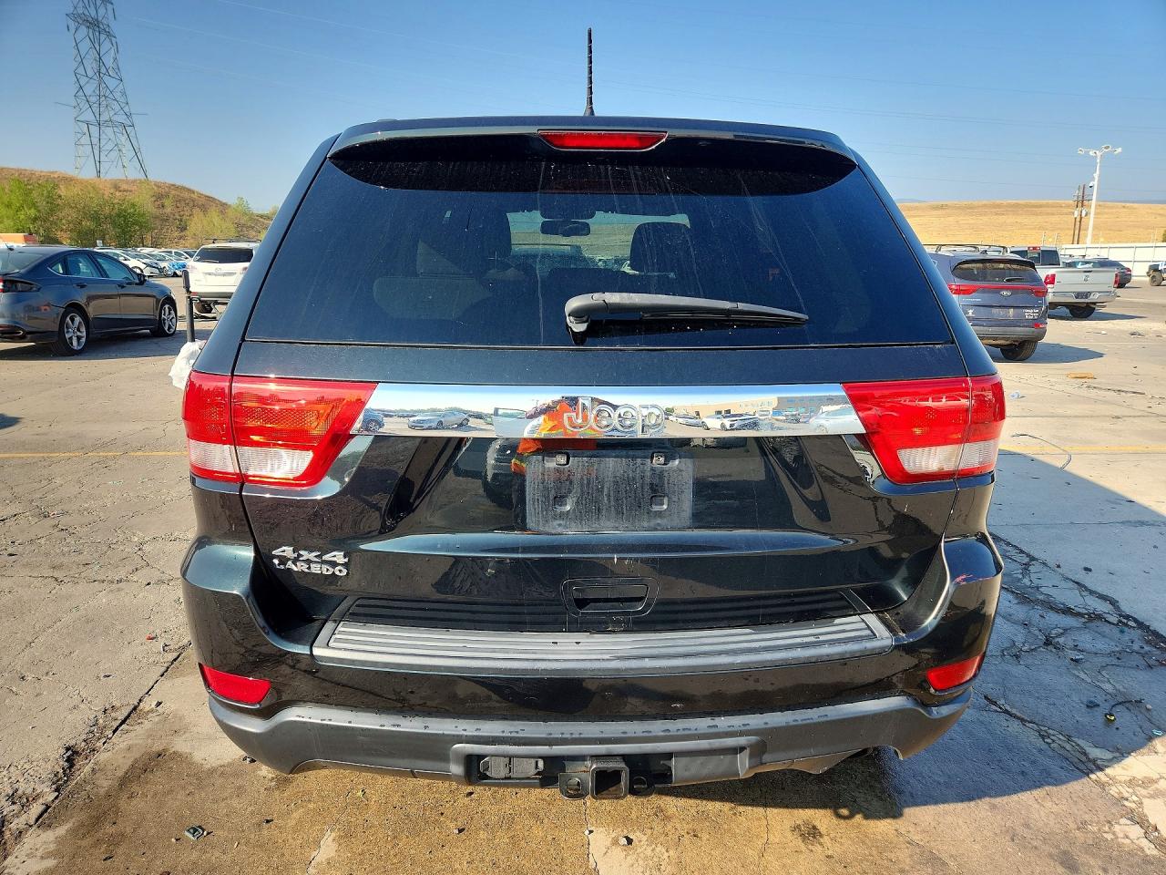 2012 Jeep Grand Cherokee Laredo Green vin: 1C4RJFAG4CC216634