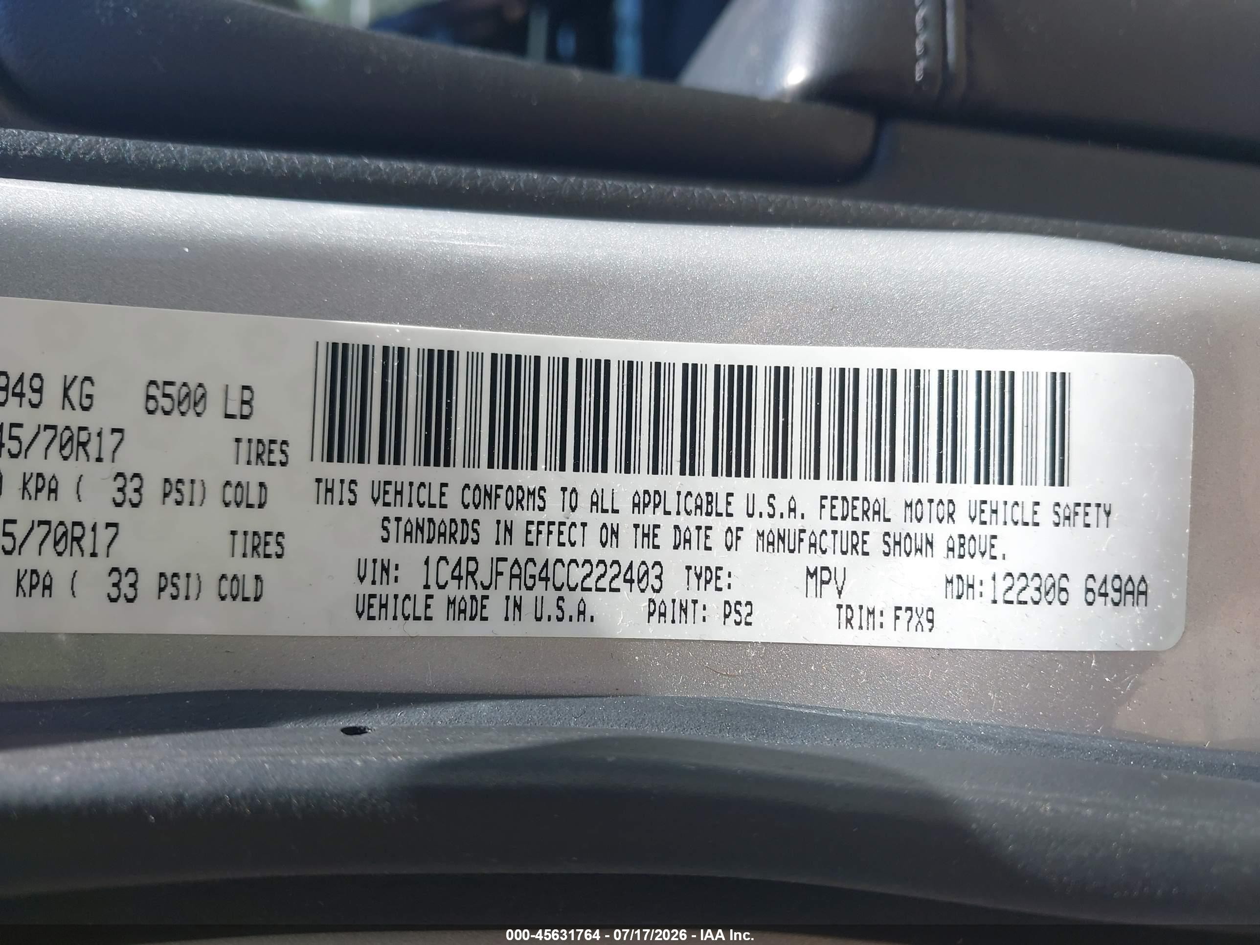 2012 Jeep Grand Cherokee Laredo Silver vin: 1C4RJFAG4CC222403