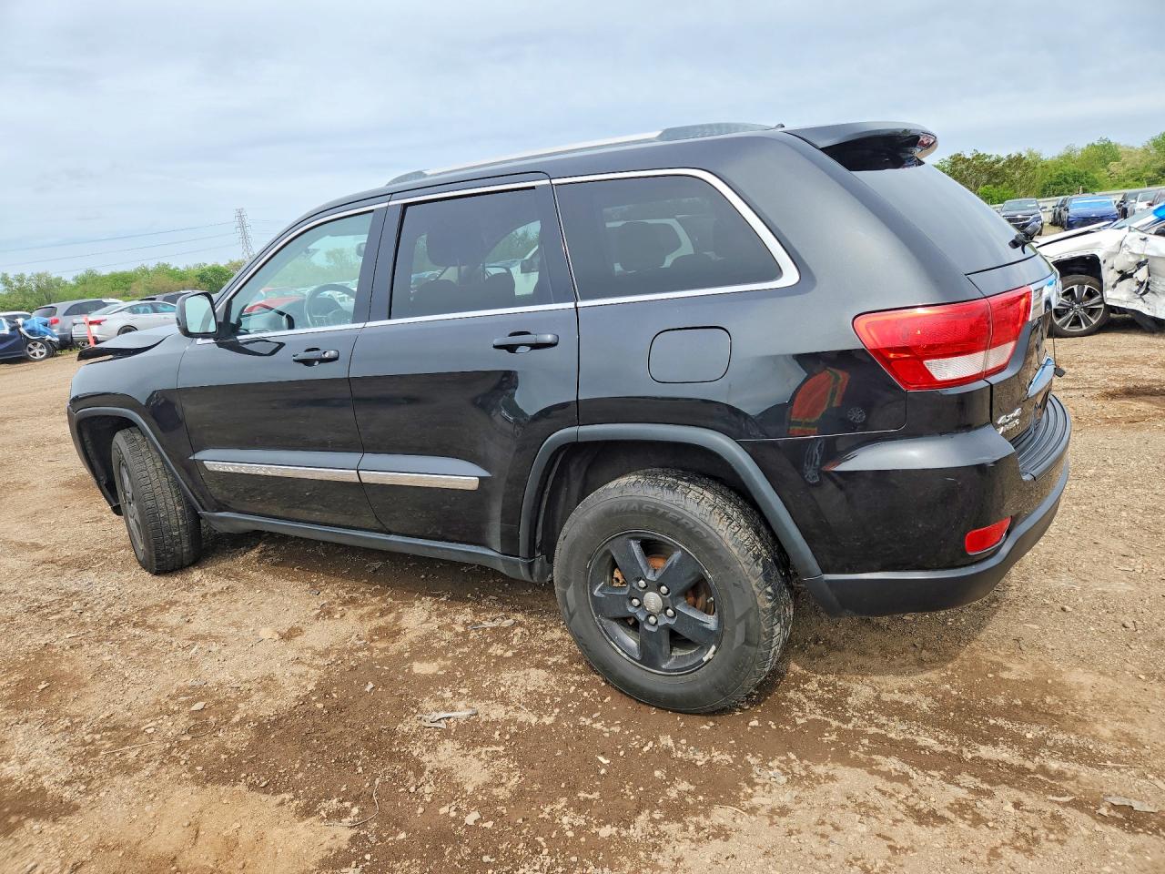 2012 Jeep Grand Cherokee Laredo Black vin: 1C4RJFAG4CC292872