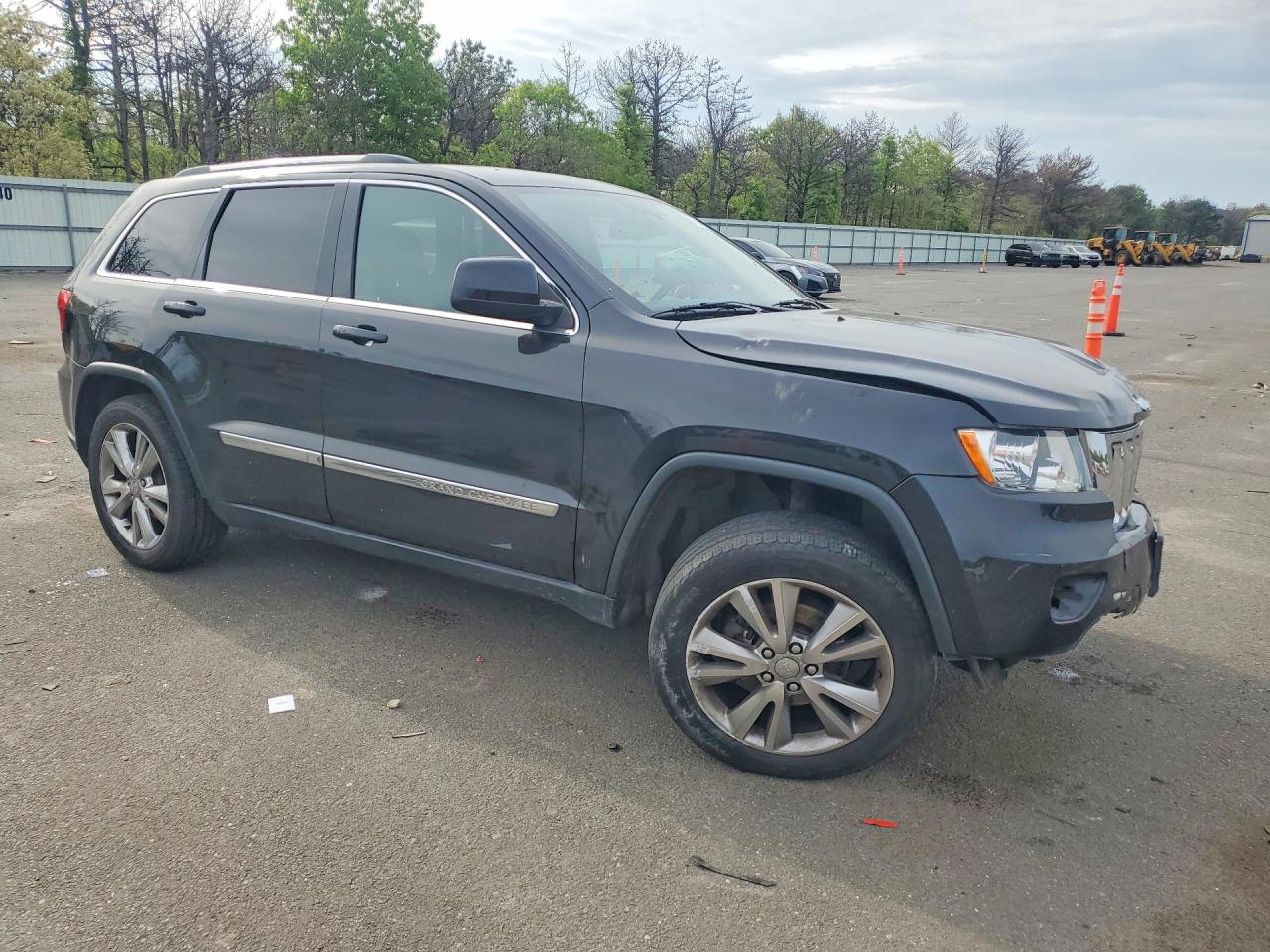 2012 Jeep Grand Cherokee Laredo Black vin: 1C4RJFAG4CC318743