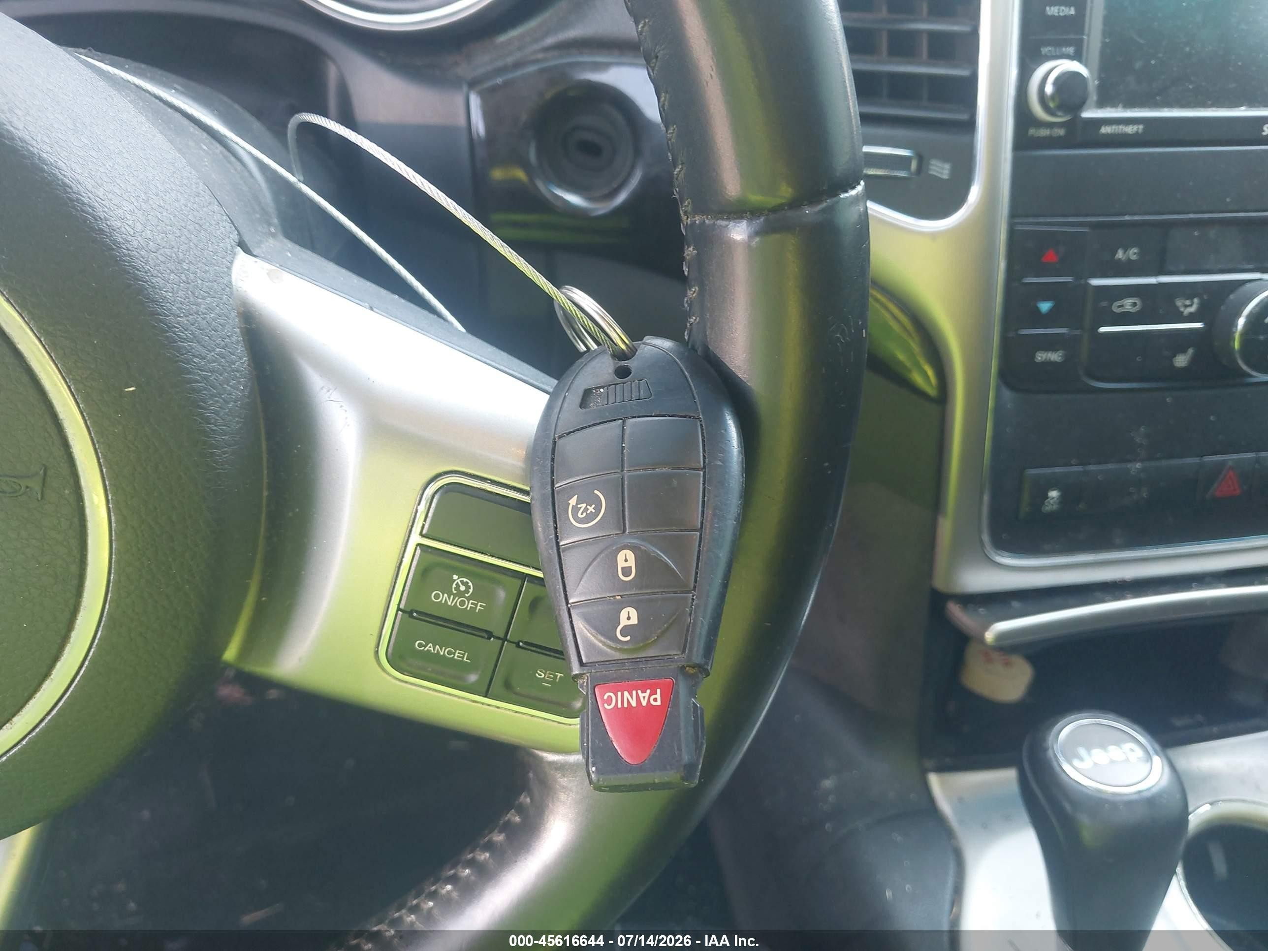 2012 Jeep Grand Cherokee Laredo Black vin: 1C4RJFAG4CC321514