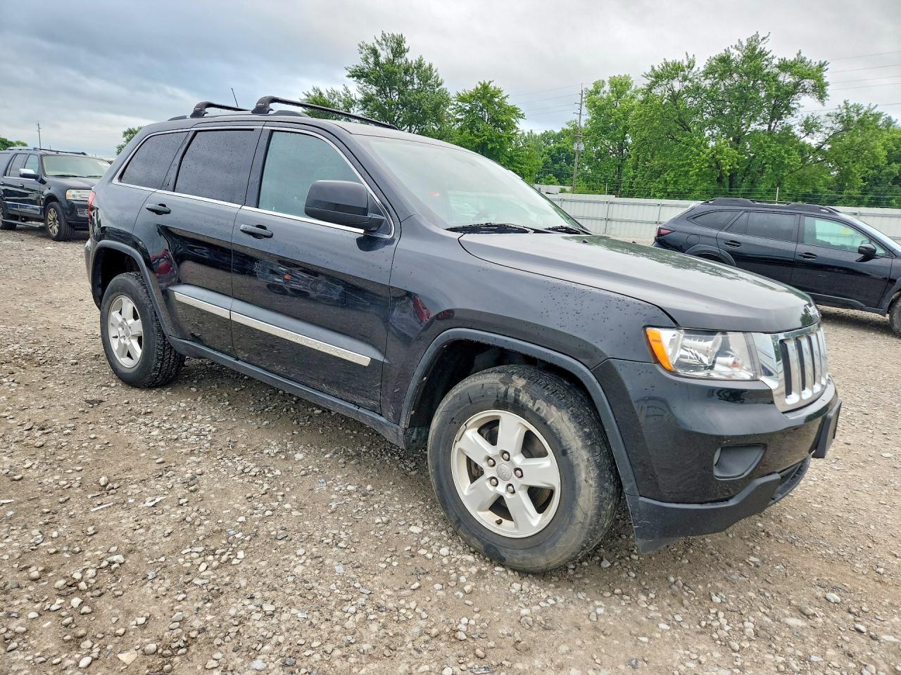 2012 Jeep Grand Cherokee Laredo Black vin: 1C4RJFAG4CC331962