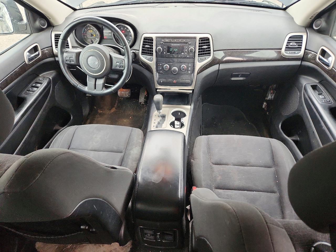 2012 Jeep Grand Cherokee Laredo Black vin: 1C4RJFAG4CC331962