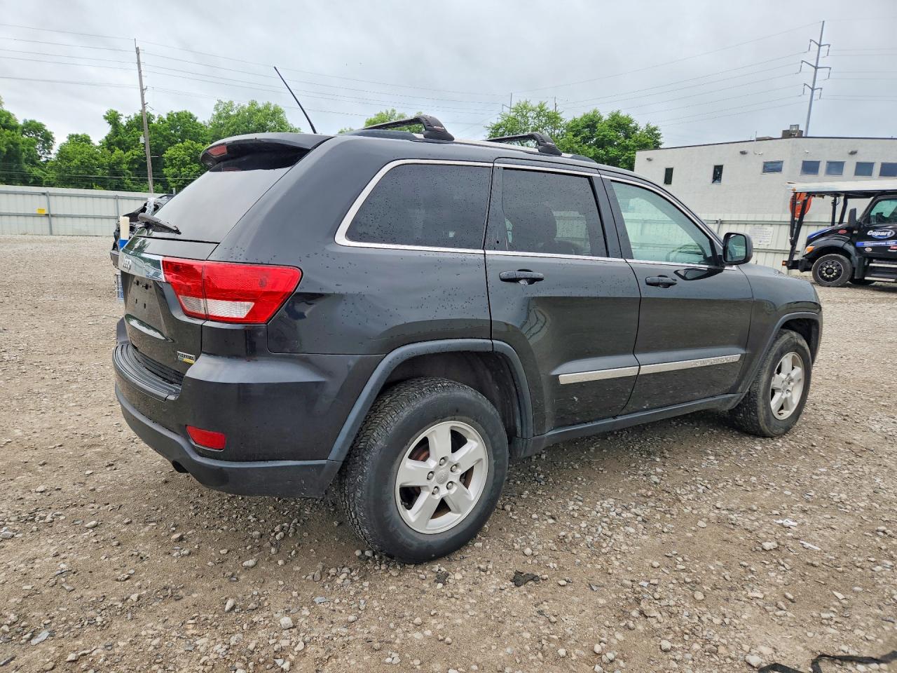 2012 Jeep Grand Cherokee Laredo Black vin: 1C4RJFAG4CC331962