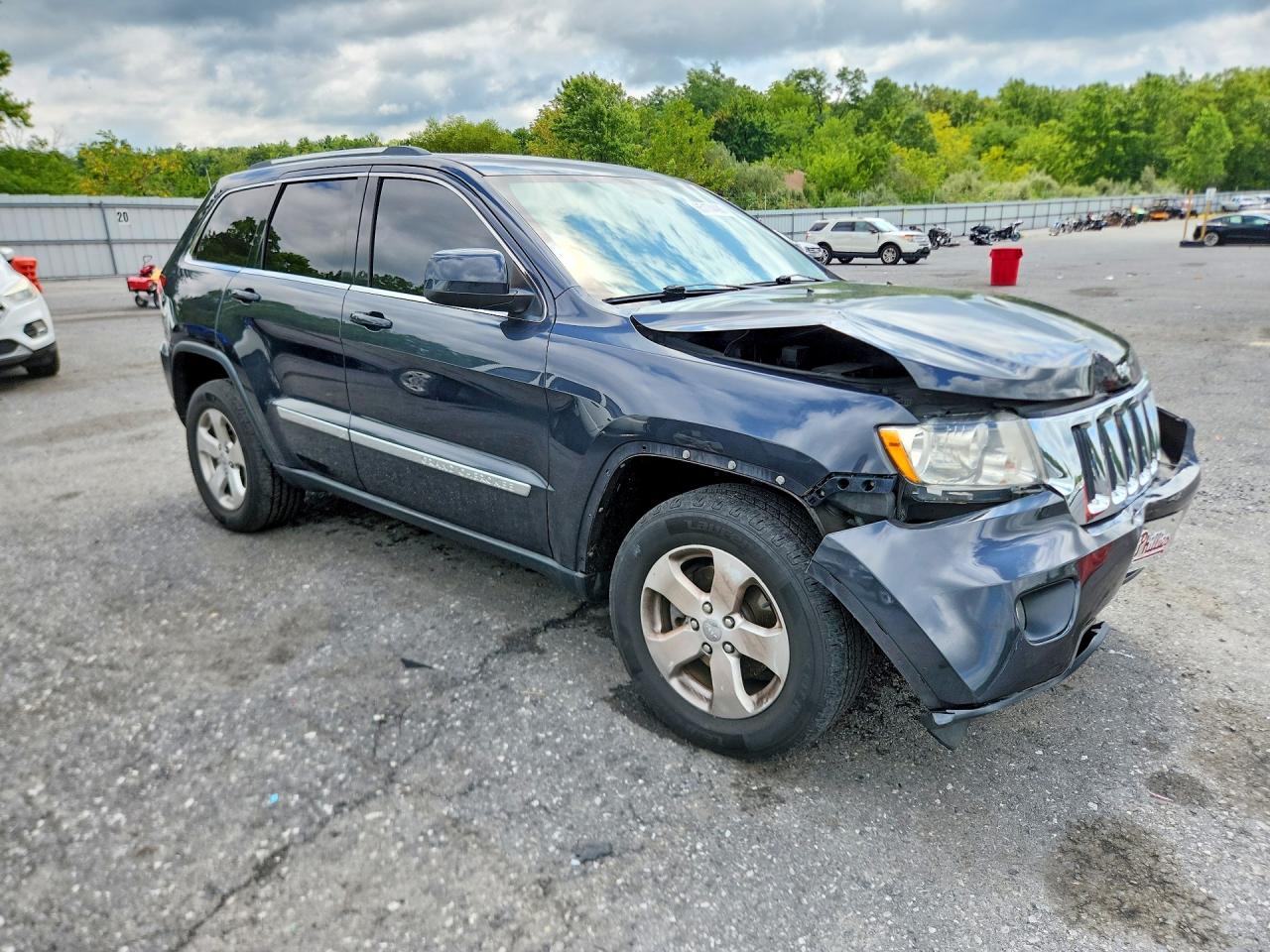 2012 Jeep Grand Cherokee Laredo Blue vin: 1C4RJFAG4CC346901