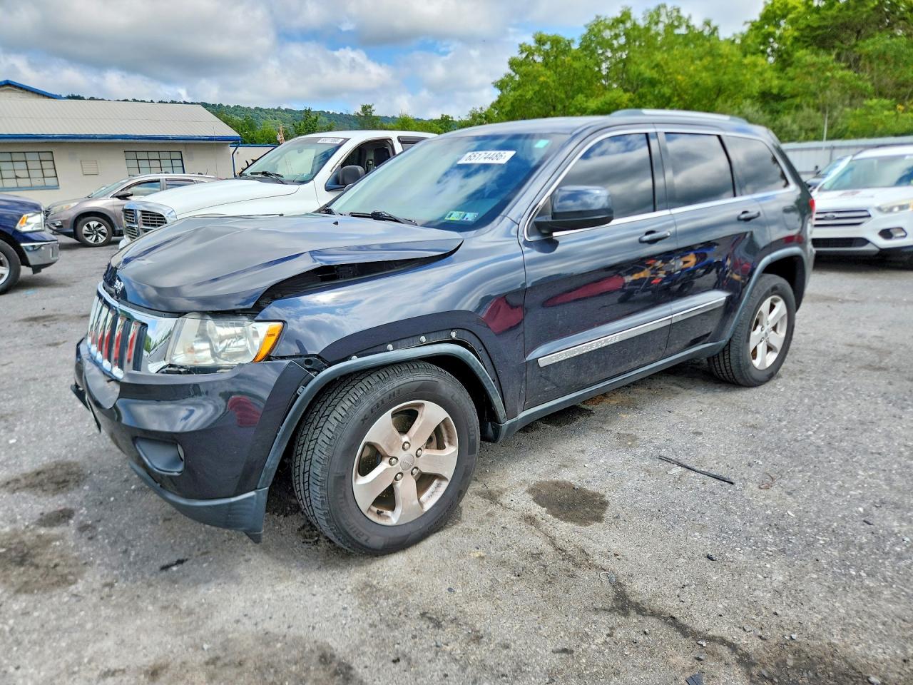 2012 Jeep Grand Cherokee Laredo Blue vin: 1C4RJFAG4CC346901