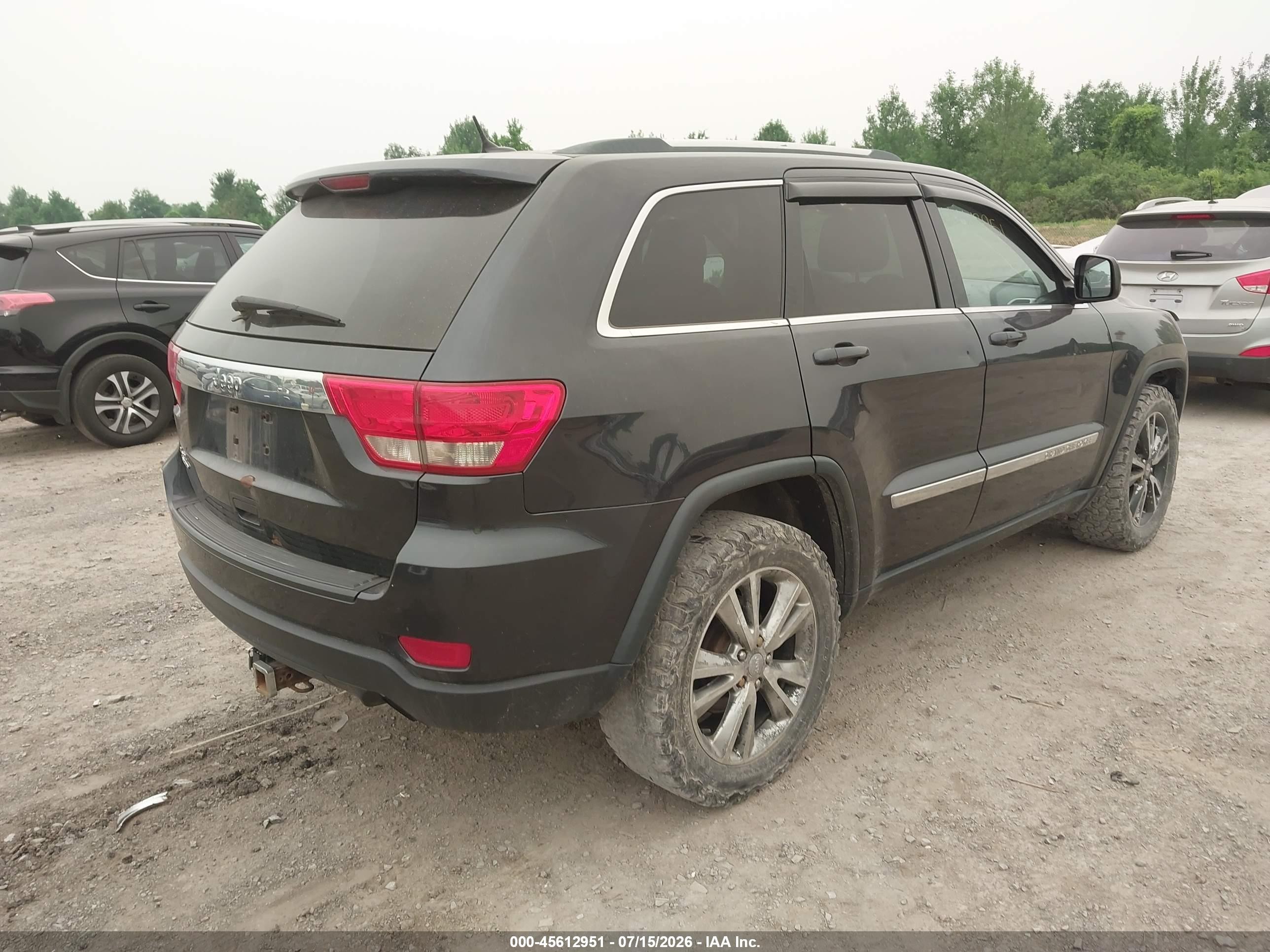 2013 Jeep Grand Cherokee Laredo Dark Blue vin: 1C4RJFAG4DC501707