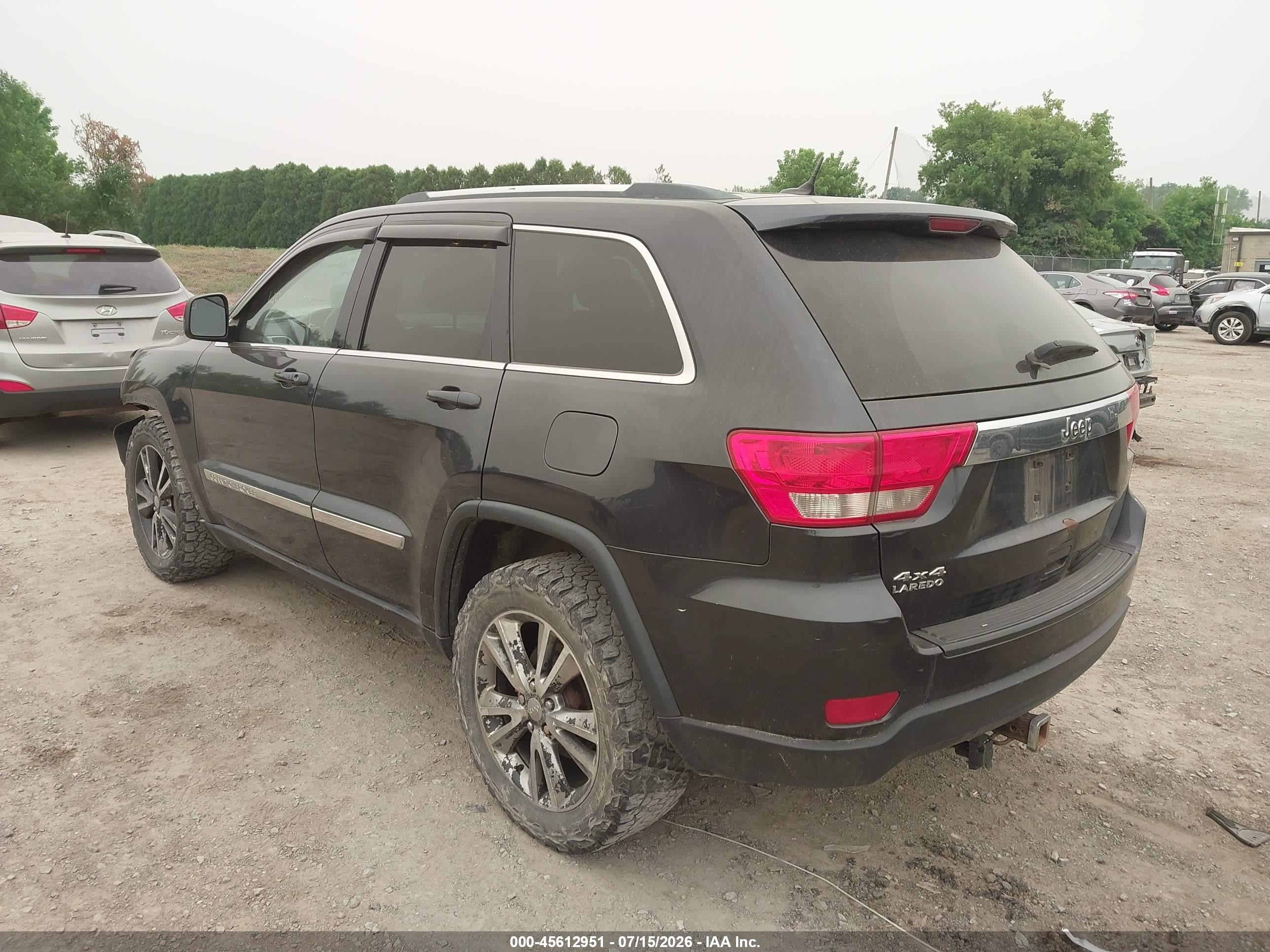 2013 Jeep Grand Cherokee Laredo Dark Blue vin: 1C4RJFAG4DC501707