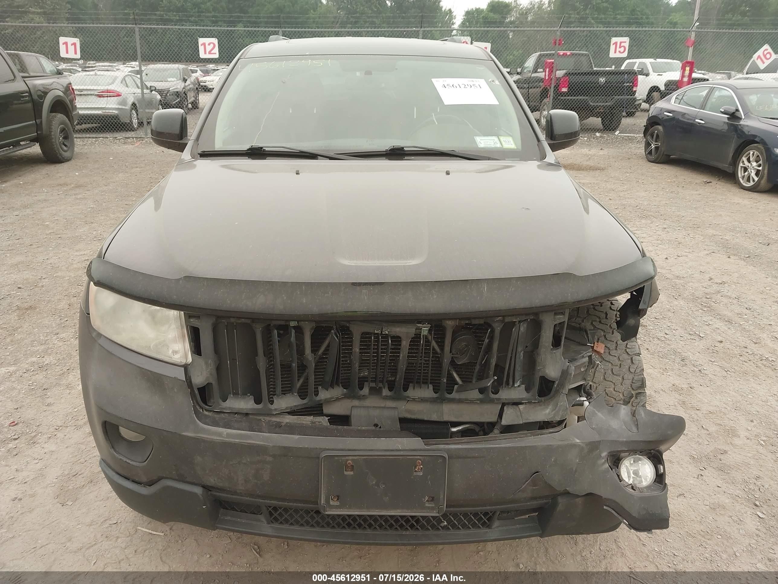 2013 Jeep Grand Cherokee Laredo Dark Blue vin: 1C4RJFAG4DC501707