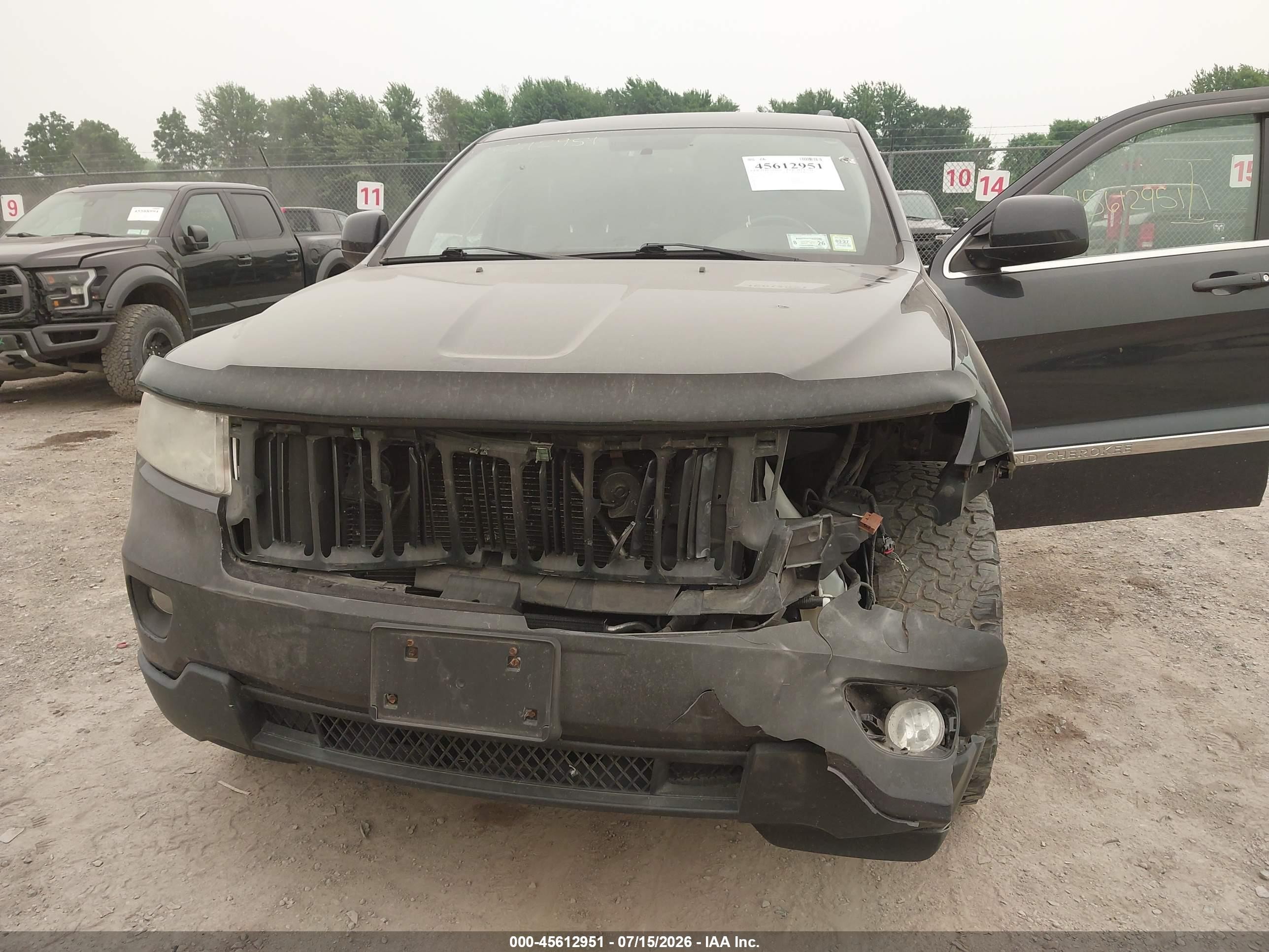 2013 Jeep Grand Cherokee Laredo Dark Blue vin: 1C4RJFAG4DC501707