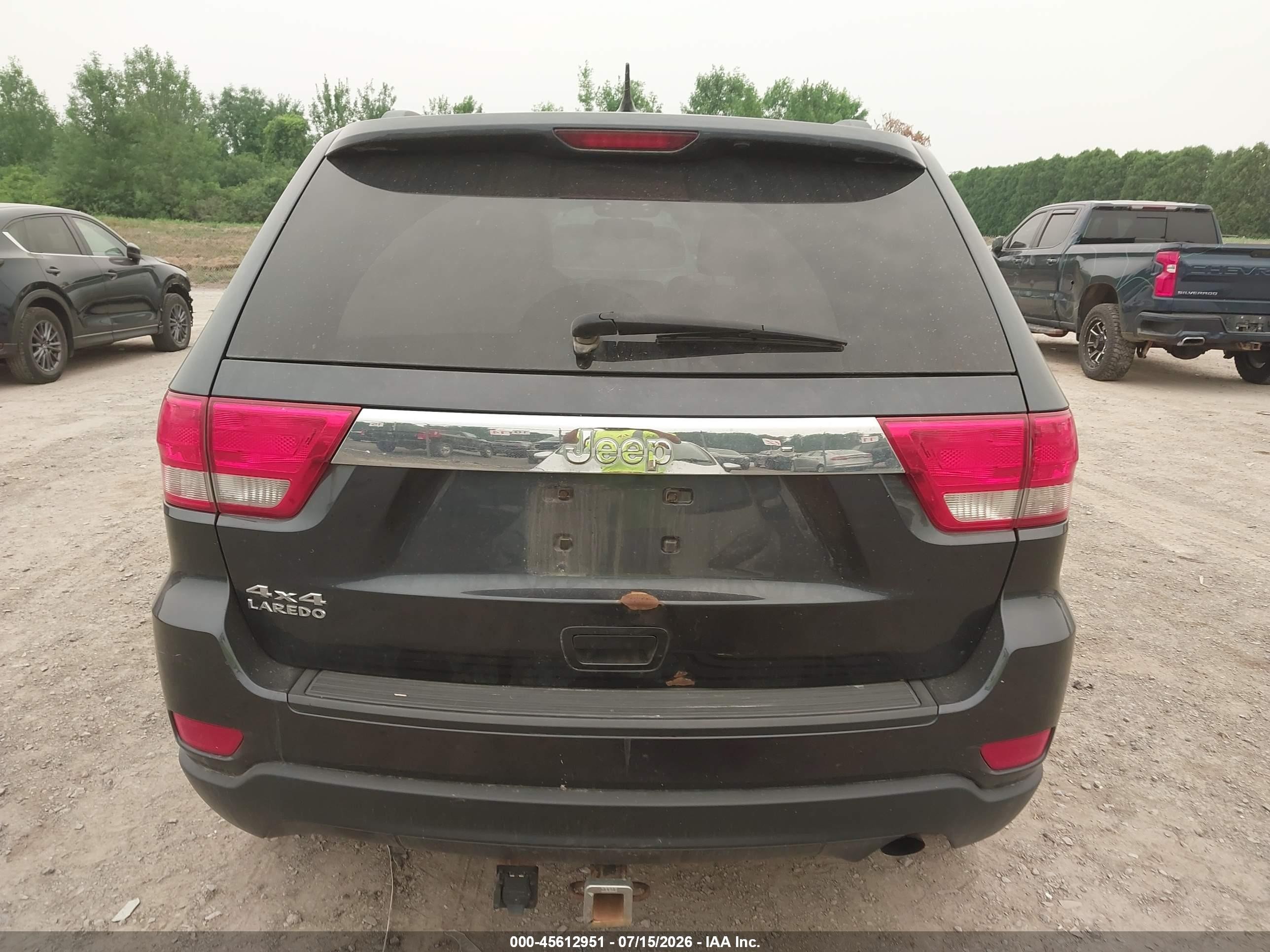 2013 Jeep Grand Cherokee Laredo Dark Blue vin: 1C4RJFAG4DC501707