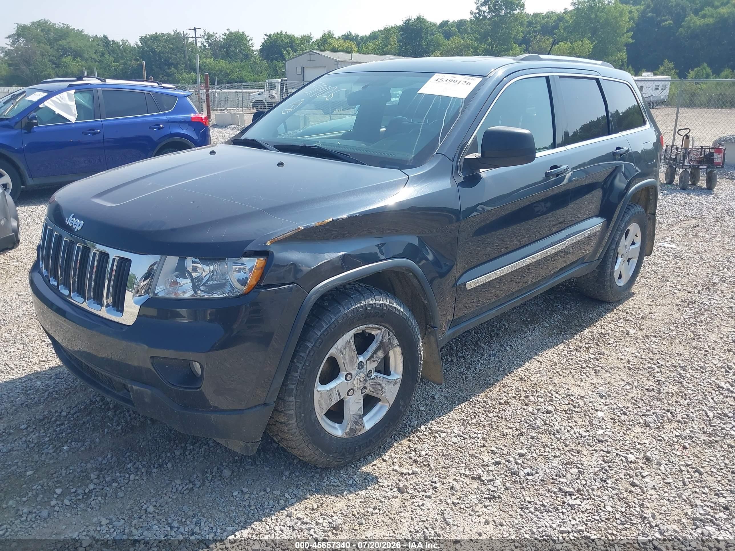 2013 Jeep Grand Cherokee Laredo Blue vin: 1C4RJFAG4DC513999