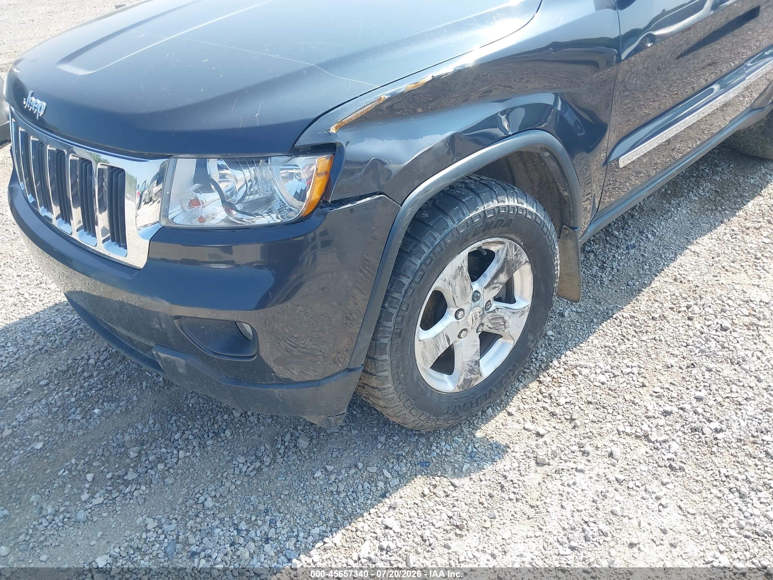 2013 Jeep Grand Cherokee Laredo Blue vin: 1C4RJFAG4DC513999