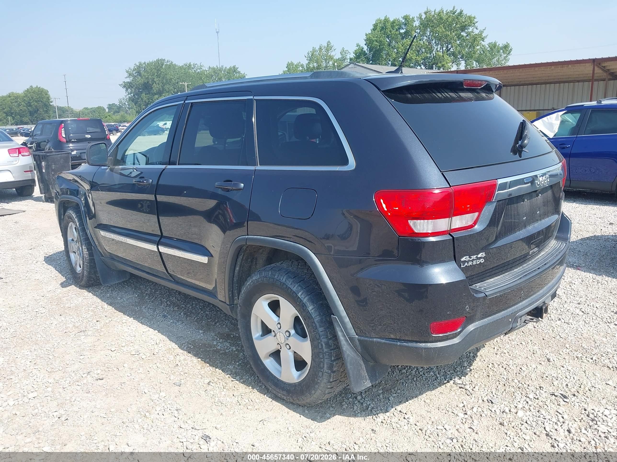 2013 Jeep Grand Cherokee Laredo Blue vin: 1C4RJFAG4DC513999