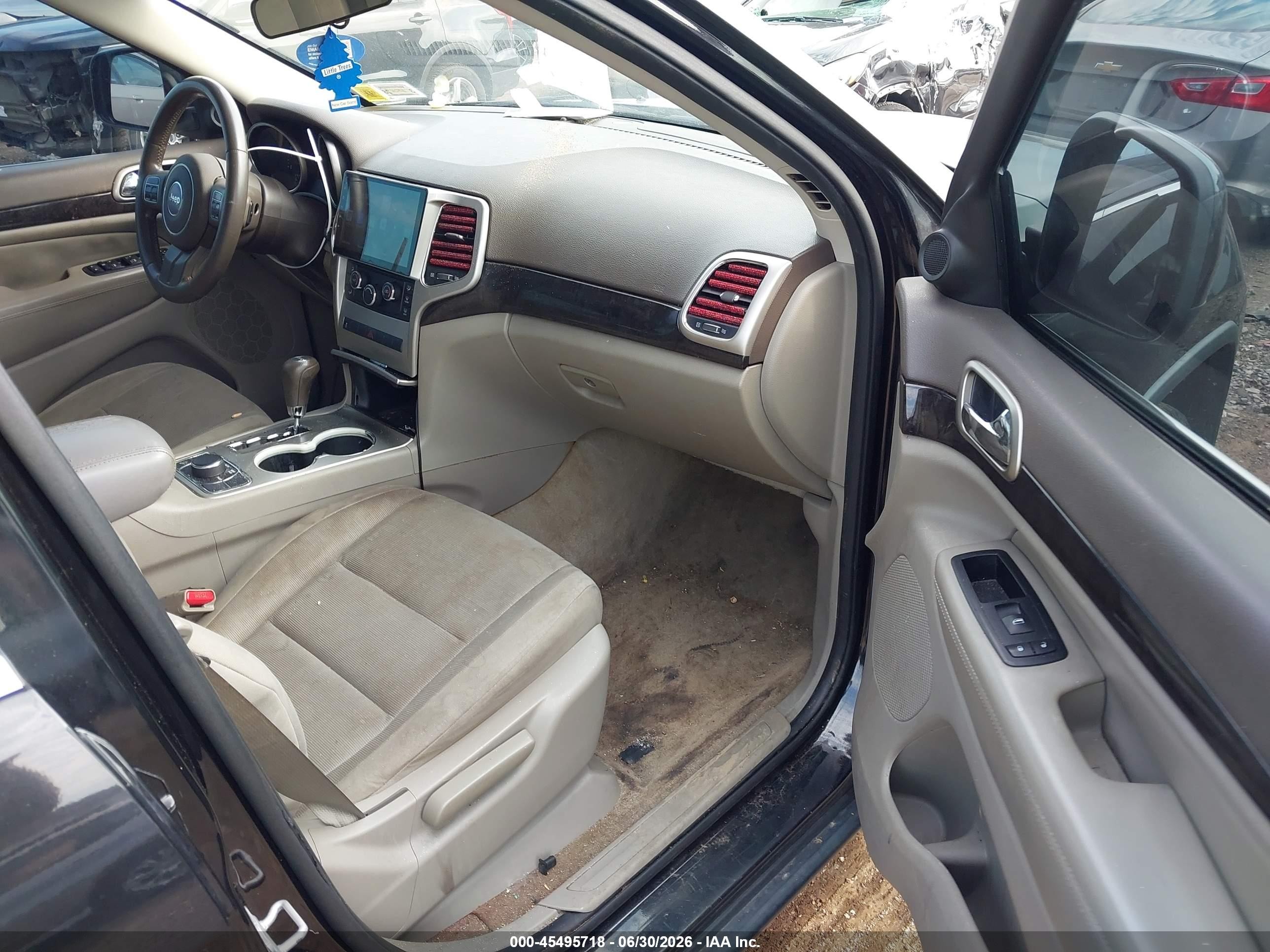 2013 Jeep Grand Cherokee Laredo Black vin: 1C4RJFAG4DC559753