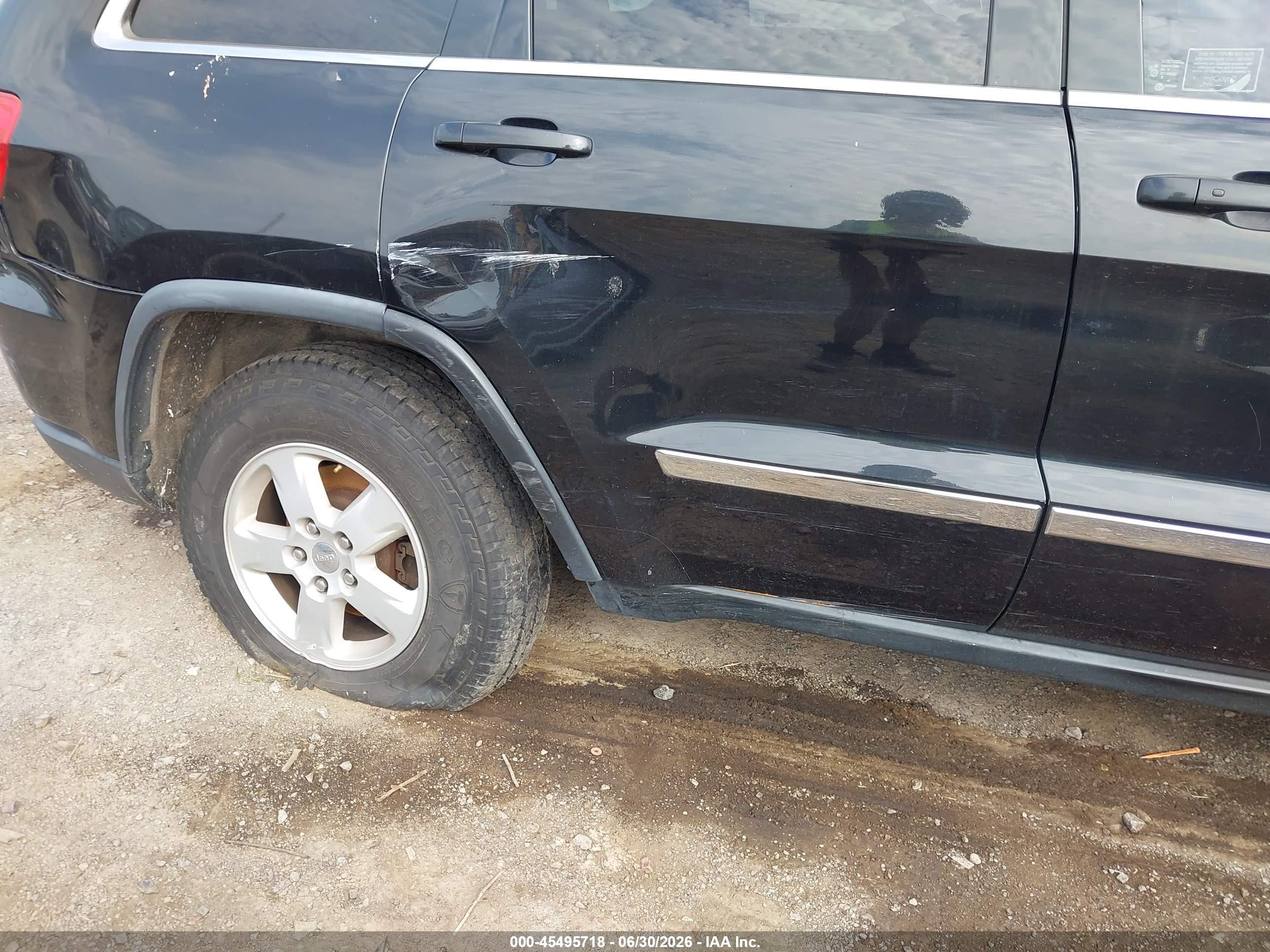 2013 Jeep Grand Cherokee Laredo Black vin: 1C4RJFAG4DC559753