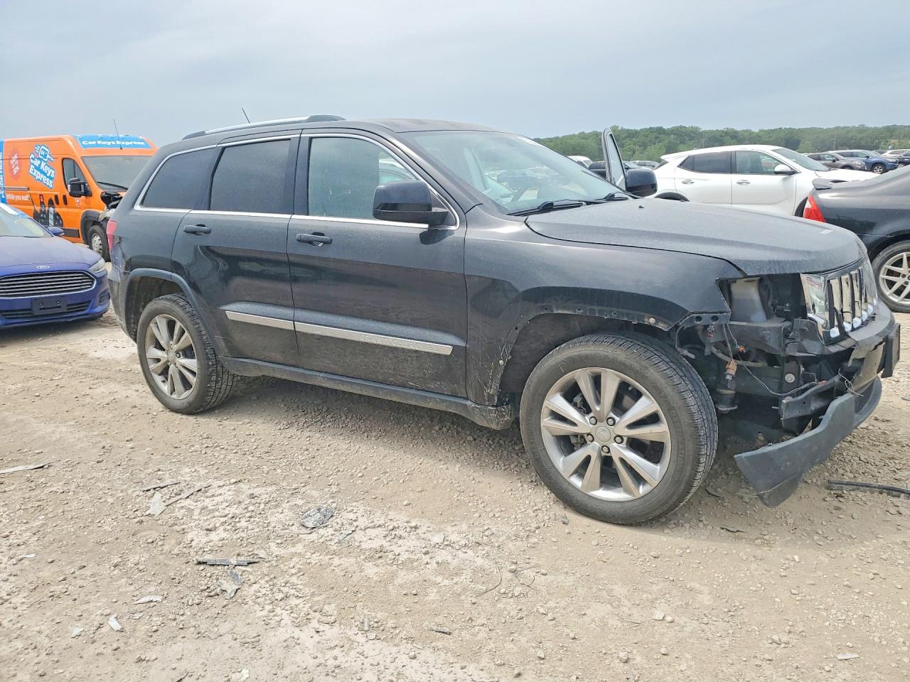 2013 Jeep Grand Che Black vin: 1C4RJFAG4DC619675